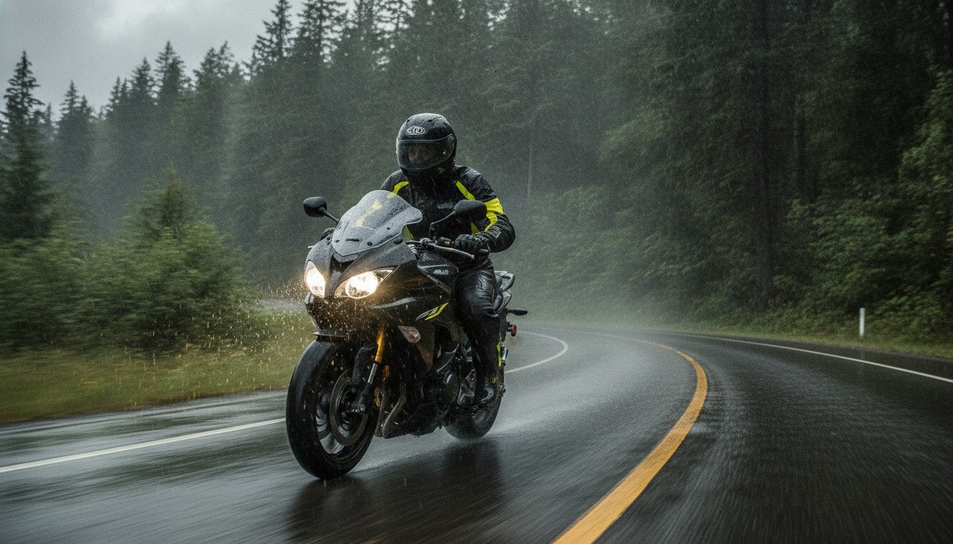 Motorcycle Rain Gear: The Complete Guide to Staying Dry at Speed