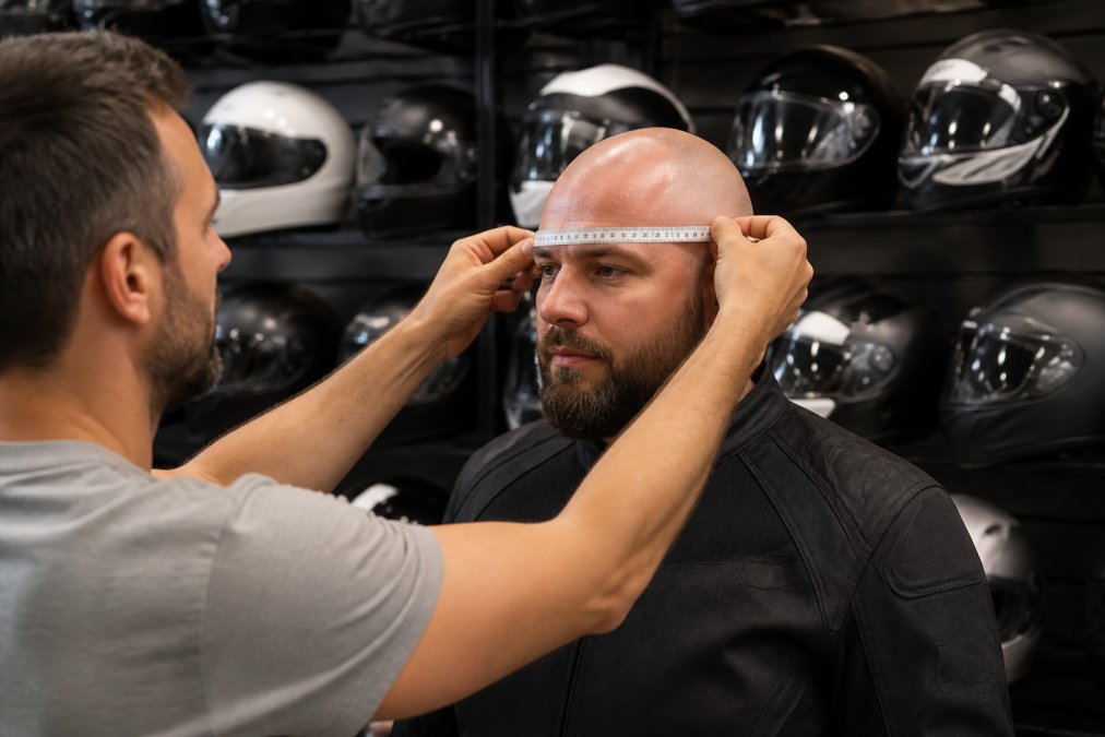 Motorcycle Helmets for Big Heads: Sizing Guide