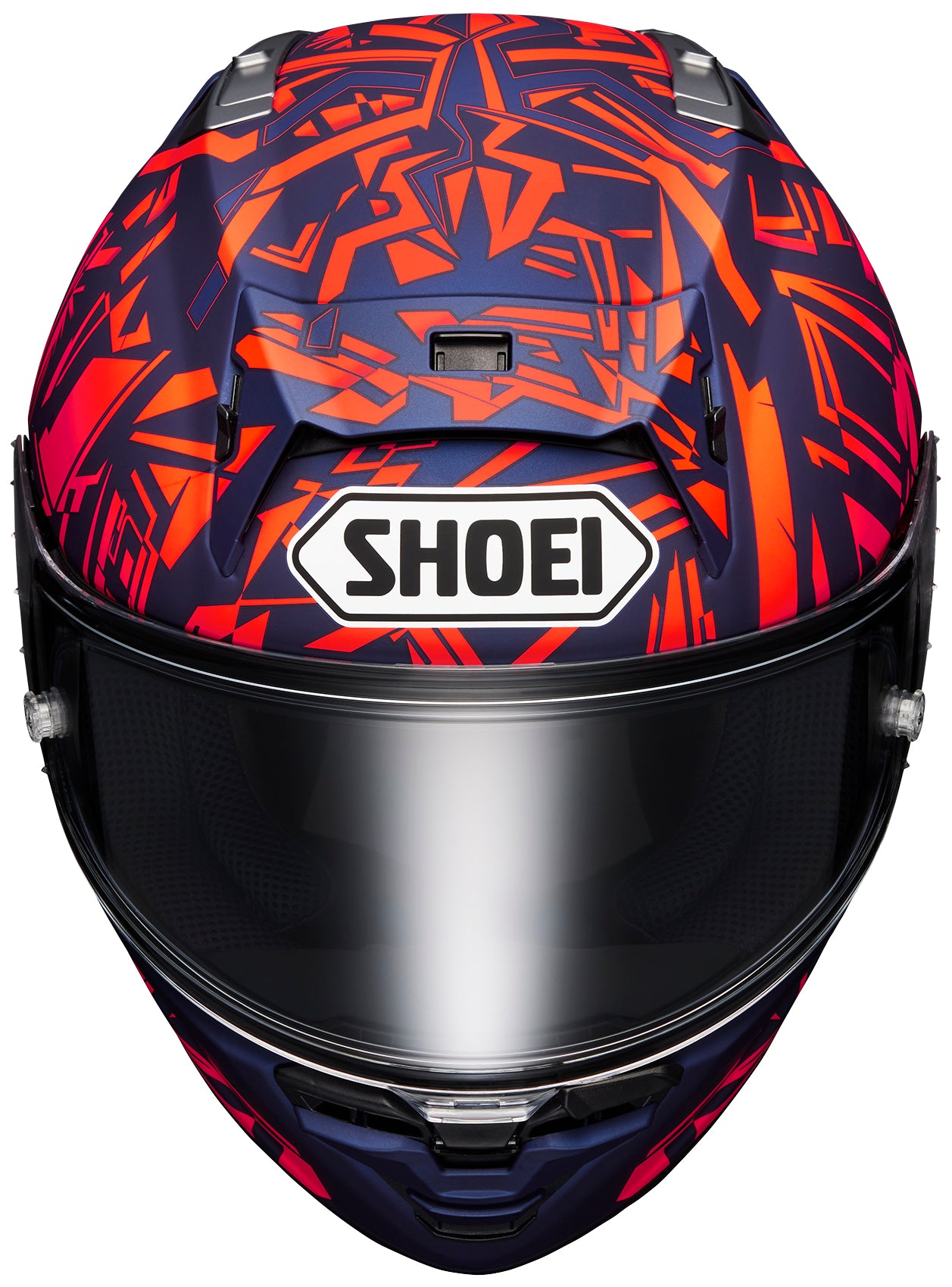 Shoei X-15 Marquez Dazzle Full Face Helmet - TC-10 - top