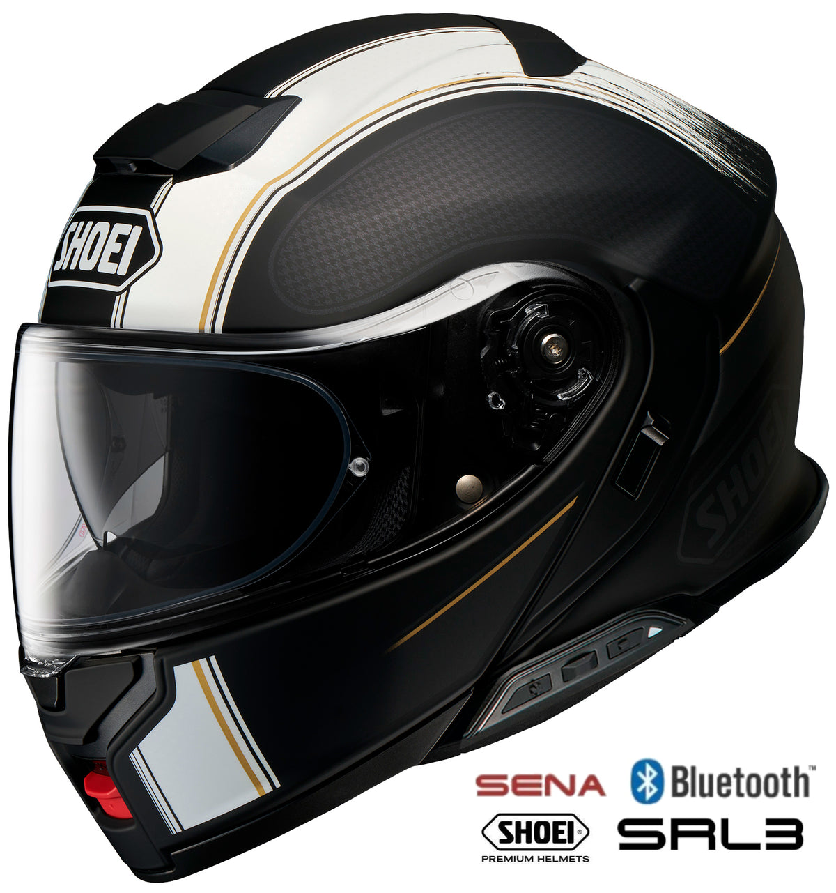 Shoei Neotec 3 Graphics + Sena SRL3