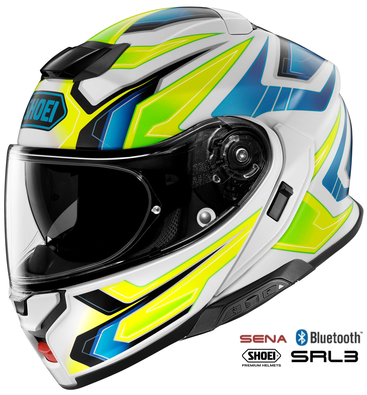 Shoei Neotec 3 Graphics + Sena SRL3