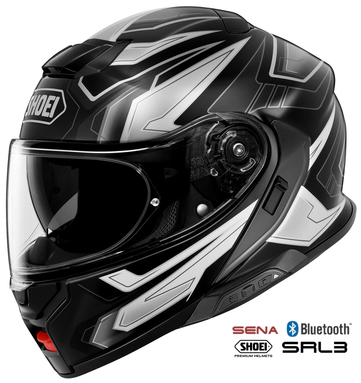 Shoei Neotec 3 Graphics + Sena SRL3