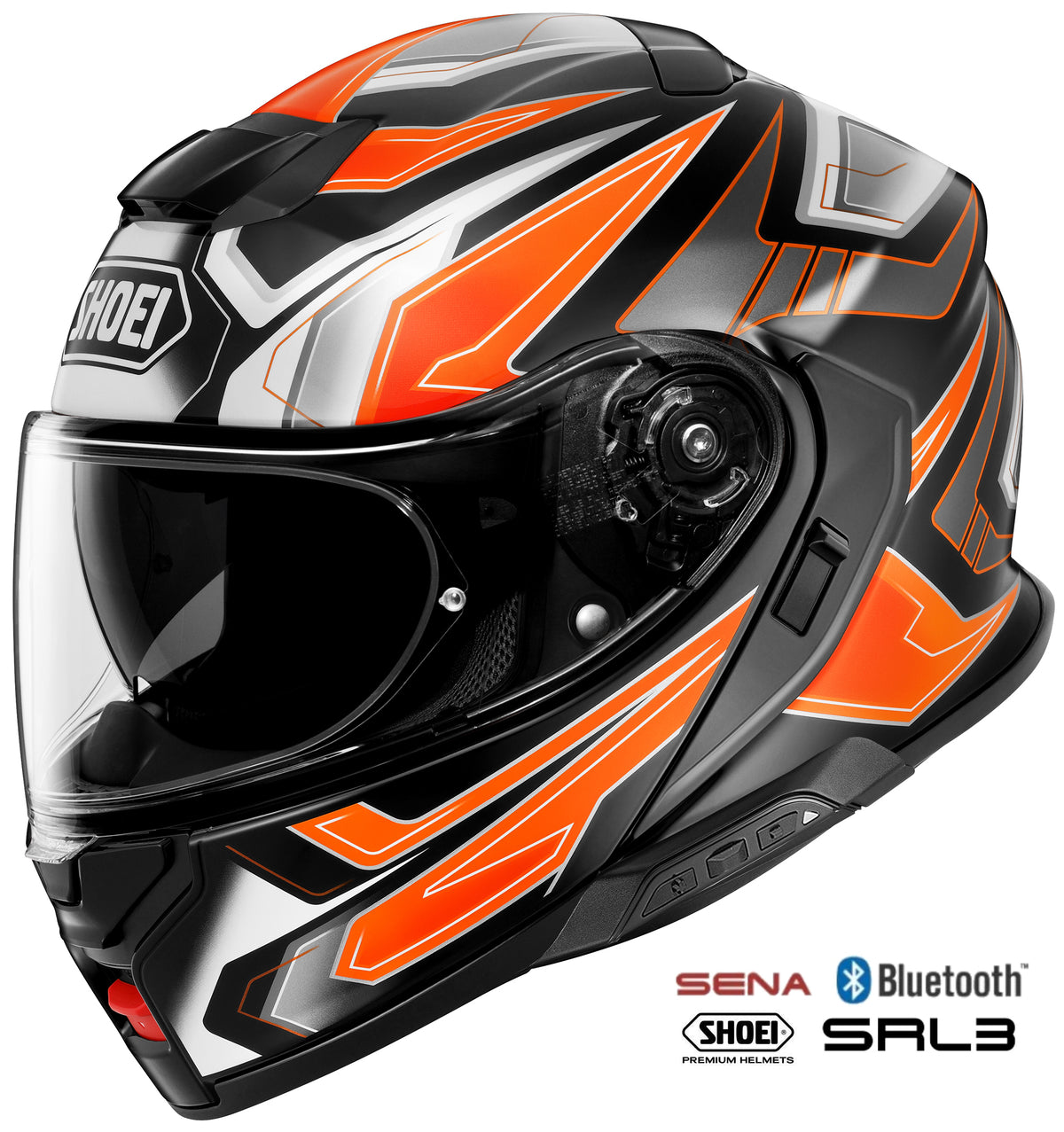 Shoei Neotec 3 Graphics + Sena SRL3