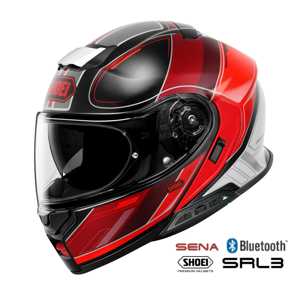 Shoei Neotec 3 Graphics + Sena SRL3