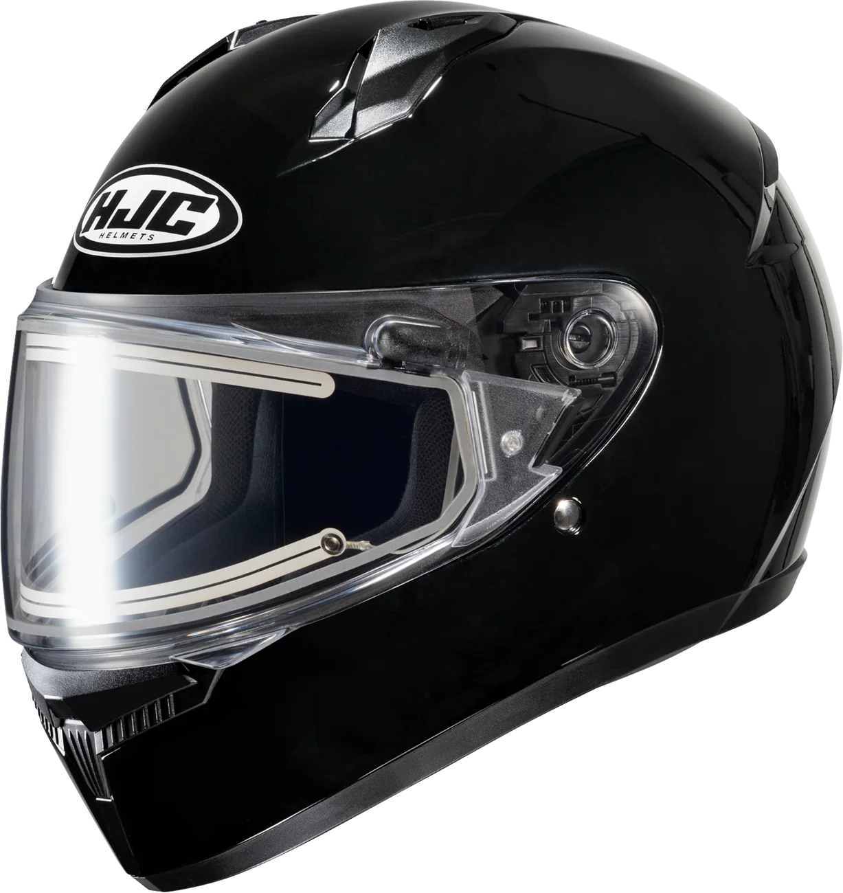 HJC C10 Snow Helmet - Electric - Solid