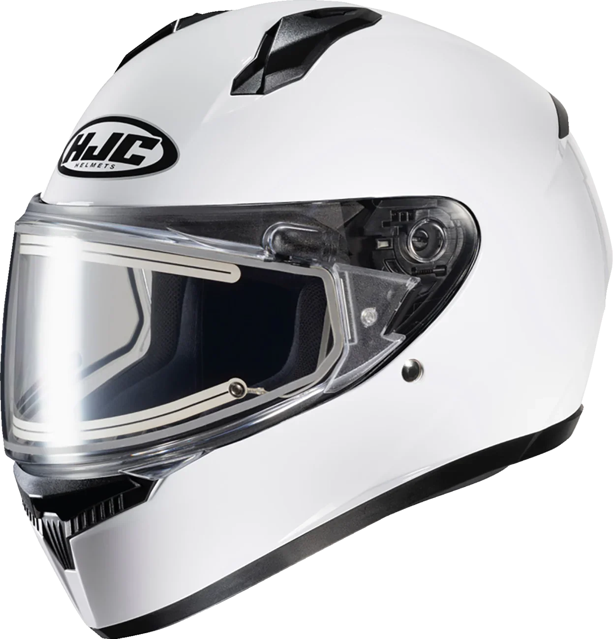 HJC C10 Snow Helmet - Electric - Solid