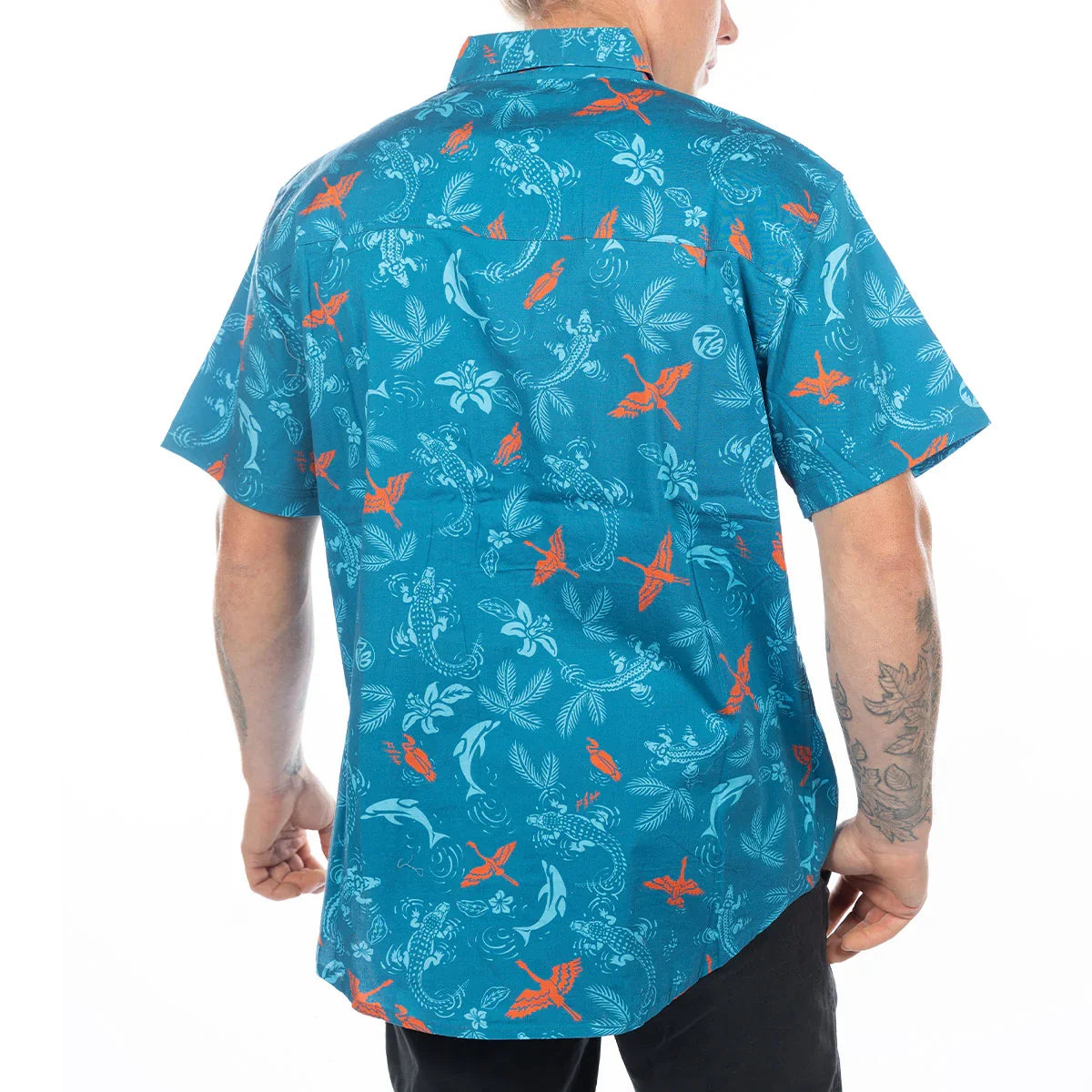 Fasthouse Youth TB Island Hopping Hawaiian Shirt