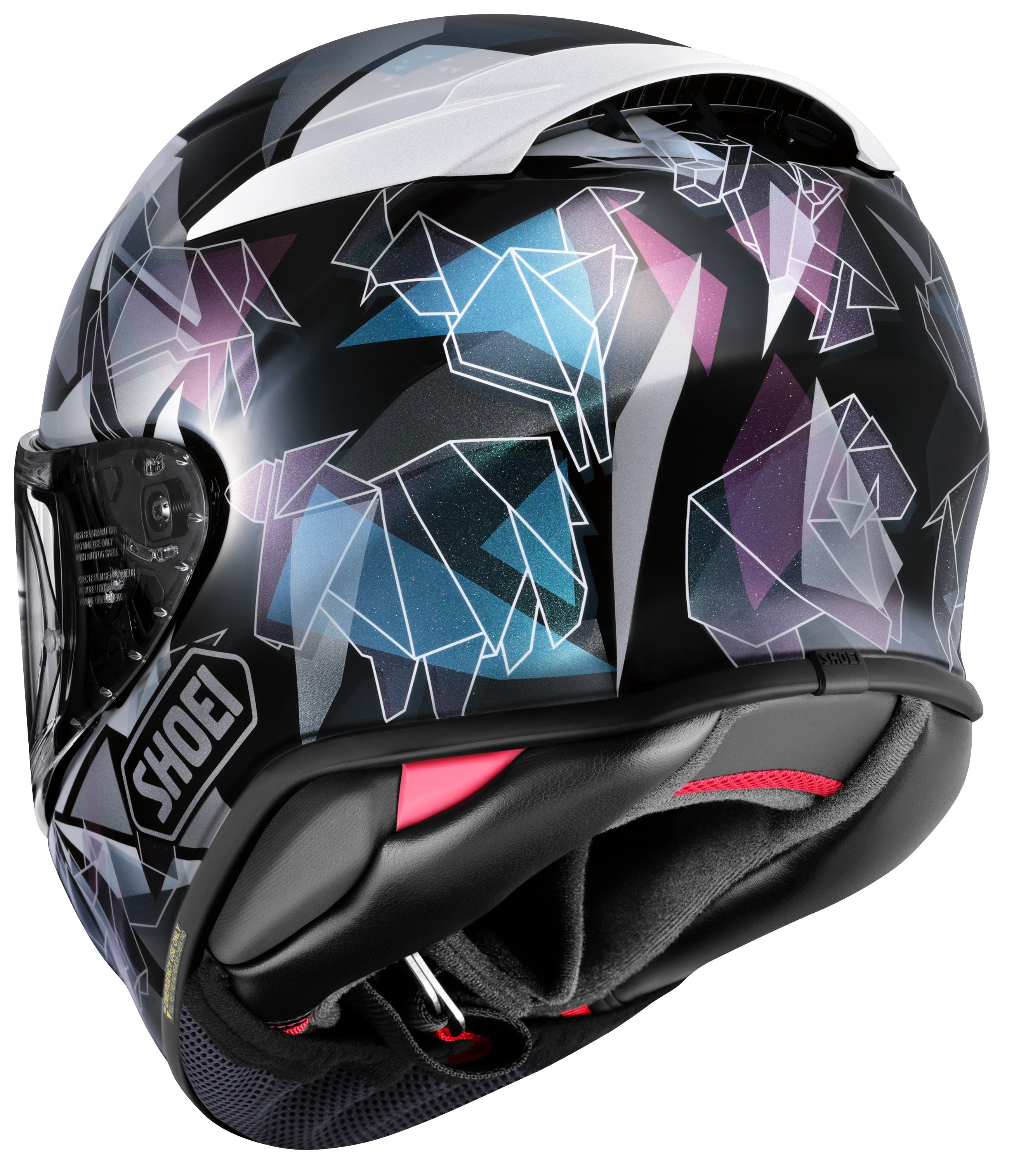 Shoei RF-1400 Origami 2 Full Face Helmet - TC-5 - rear