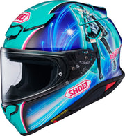 Shoei RF-1400 Hatsune Miku Full Face Helmet - TC-4