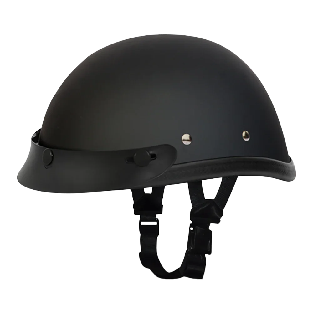 Daytona Helmets Novelty Eagle W/ Snaps- Dull Black