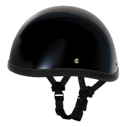 Daytona Helmets Novelty Smokey W/O Snaps- Hi-Gloss Black