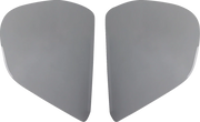 Gray motorcycle helmet visor shields for protective riding gear