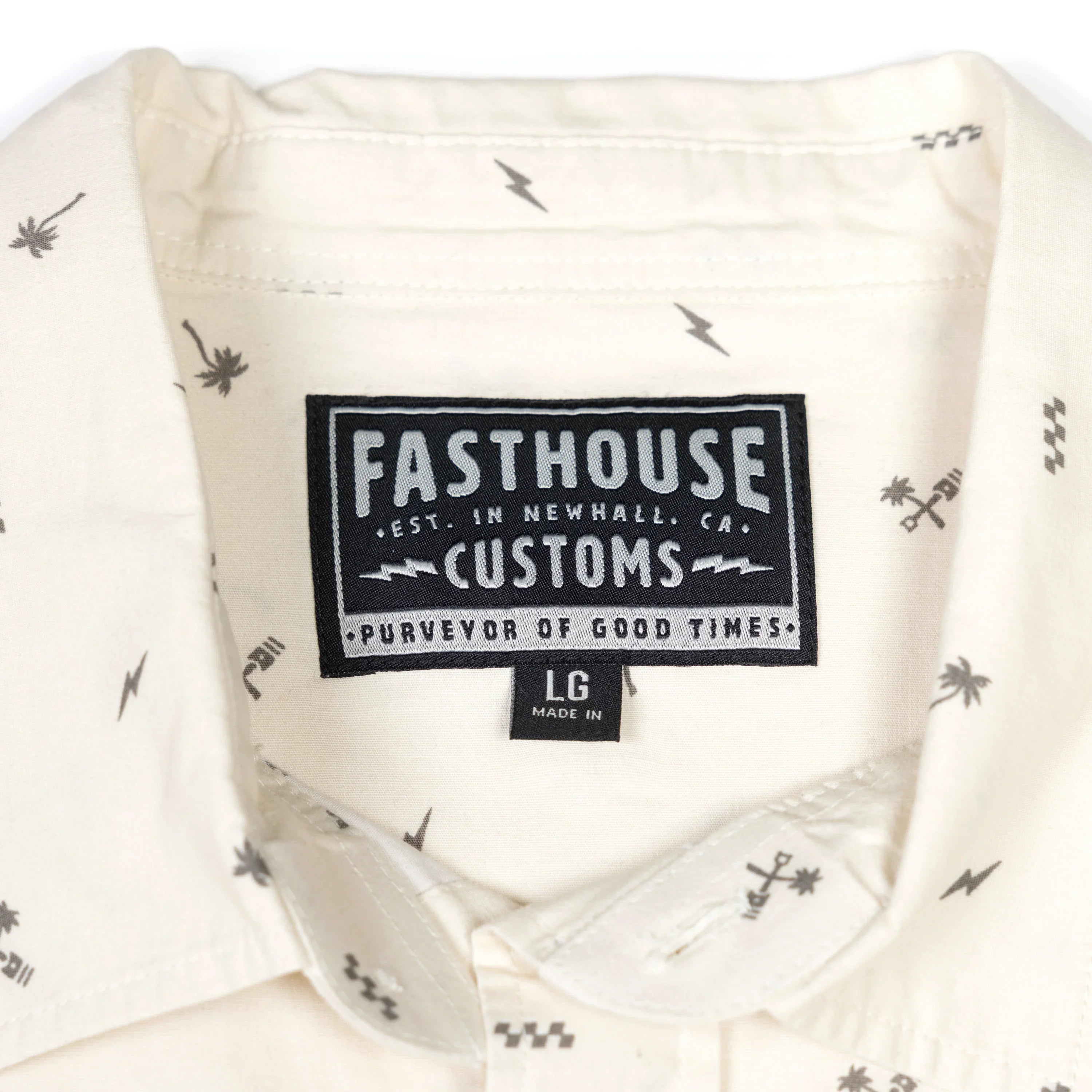 Fasthouse Retrospect Short Sleeve Button Up