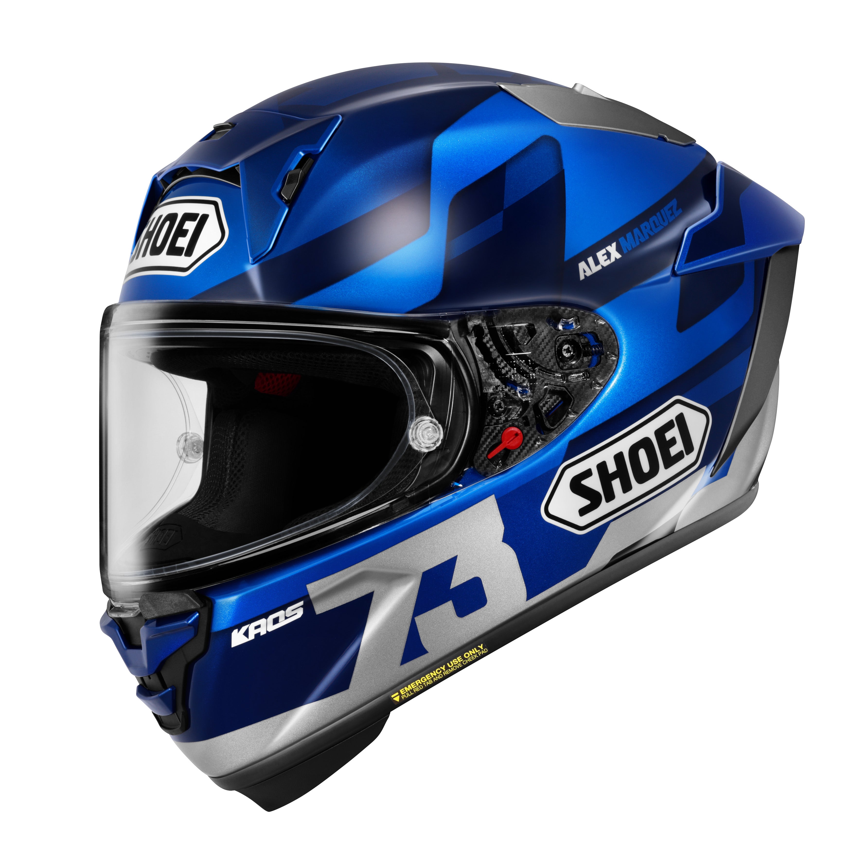 Shoei X-15 Alex Marquez 73 V3 Full Face Helmet - TC-2