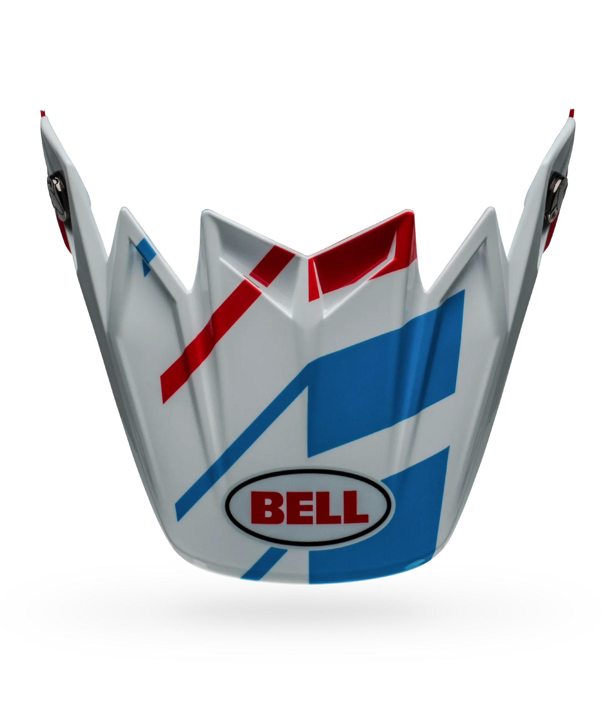 BELL PS MOTO 9 FLEX VISOR BANSHEE WHITE RED