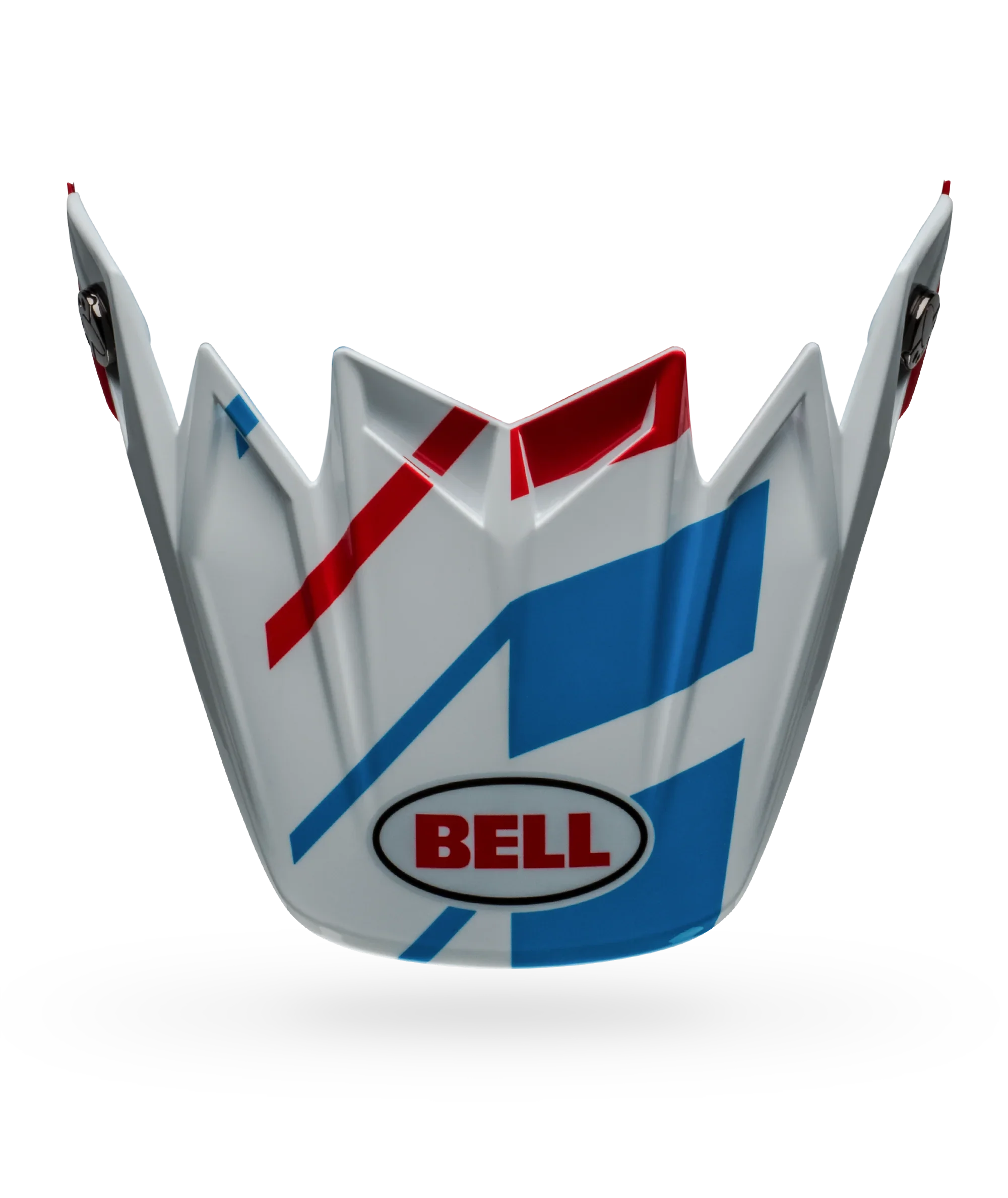 BELL PS MOTO 9 FLEX VISOR BANSHEE WHITE RED