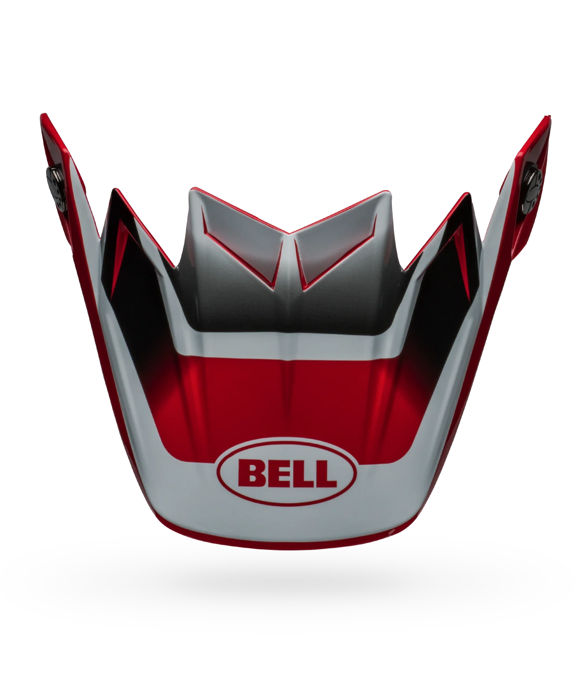 BELL PS MOTO 9 FLEX VISOR RAIL RED WHITE