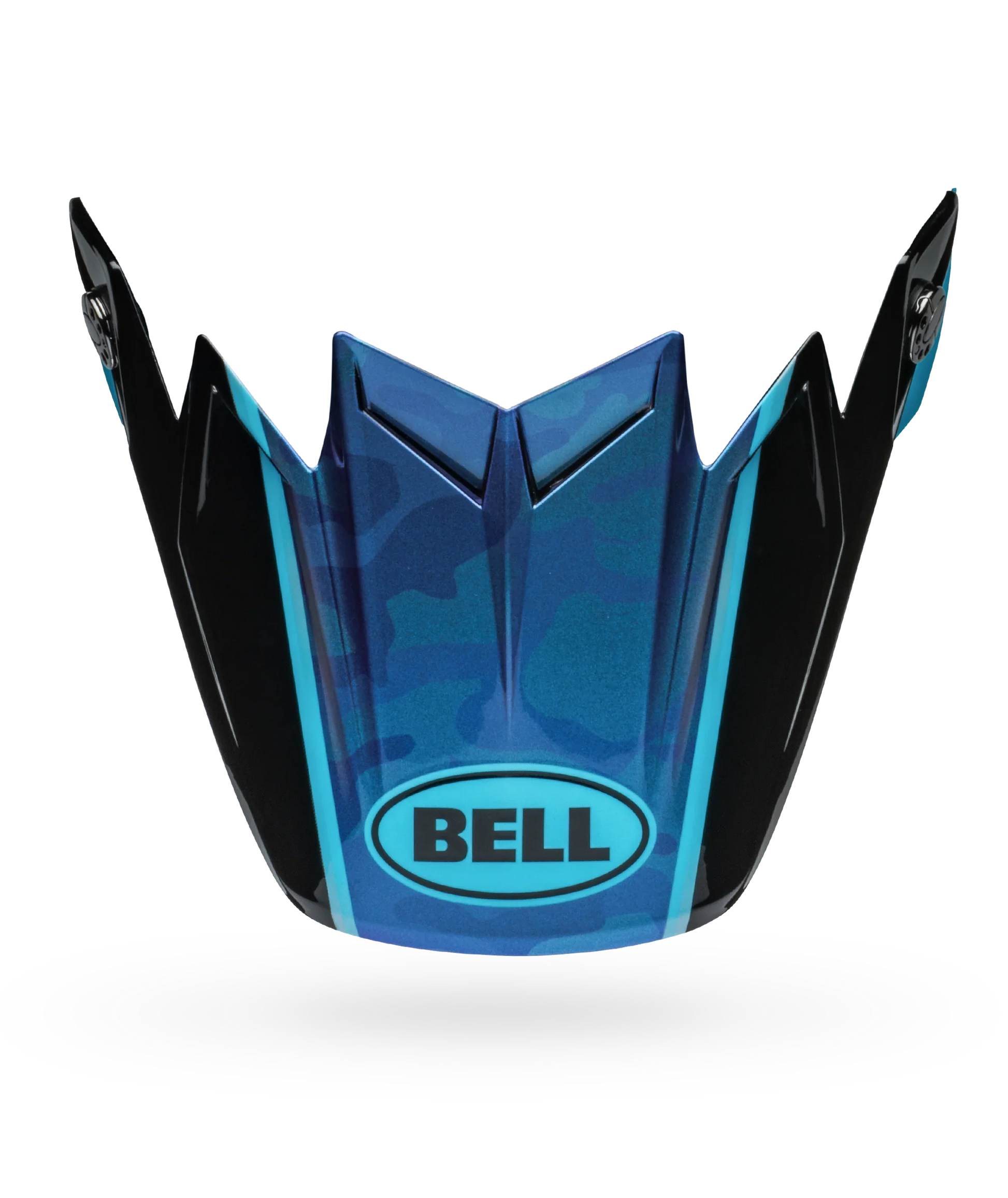 BELL PS MOTO 9 FLEX VISOR SPRITE BLACK BLUE