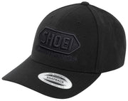 SHOEI CORP CURVED BILL BK/BK
