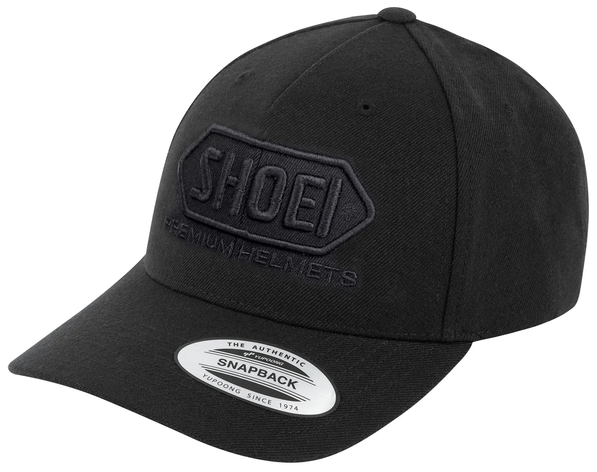 SHOEI CORP CURVED BILL BK/BK