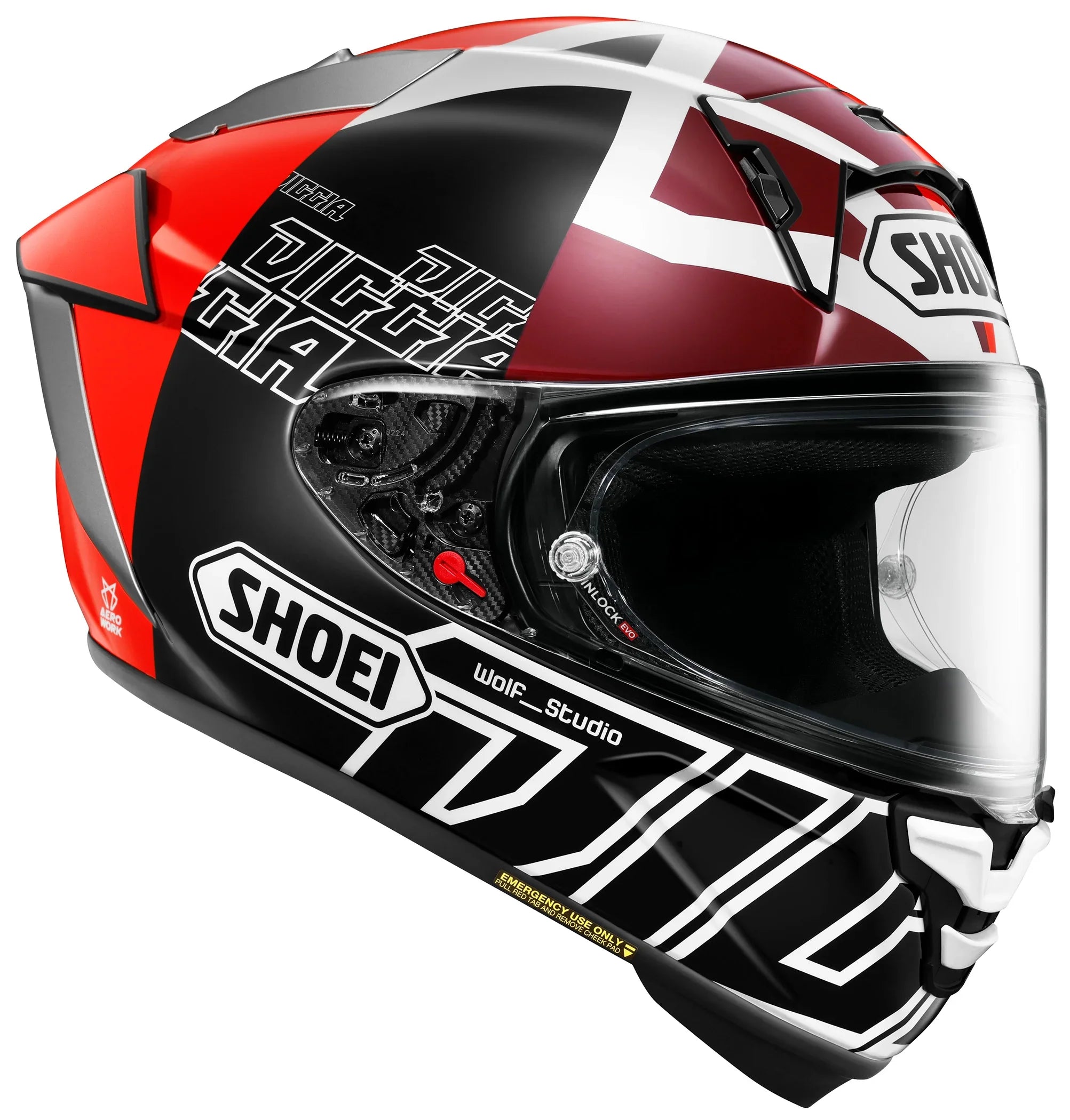 SHOEI X-15 FULL FACE HELMET DIGGIA 2 TC-1