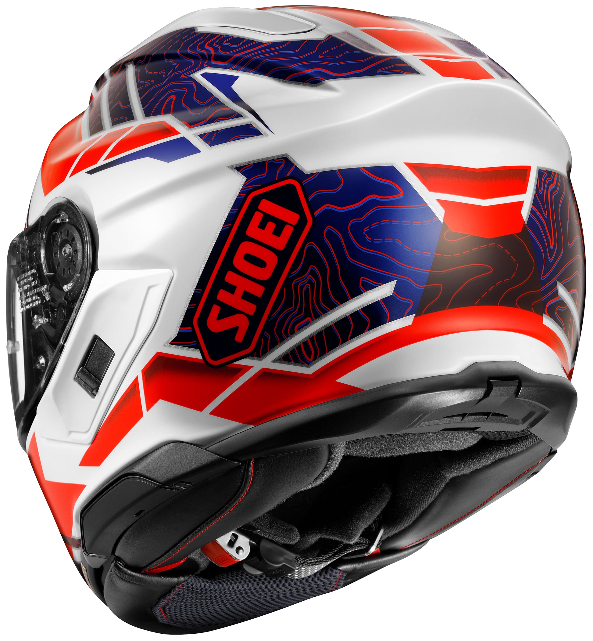Shoei GT-Air 3 Hike Full Face Helmet - TC-10 - rear