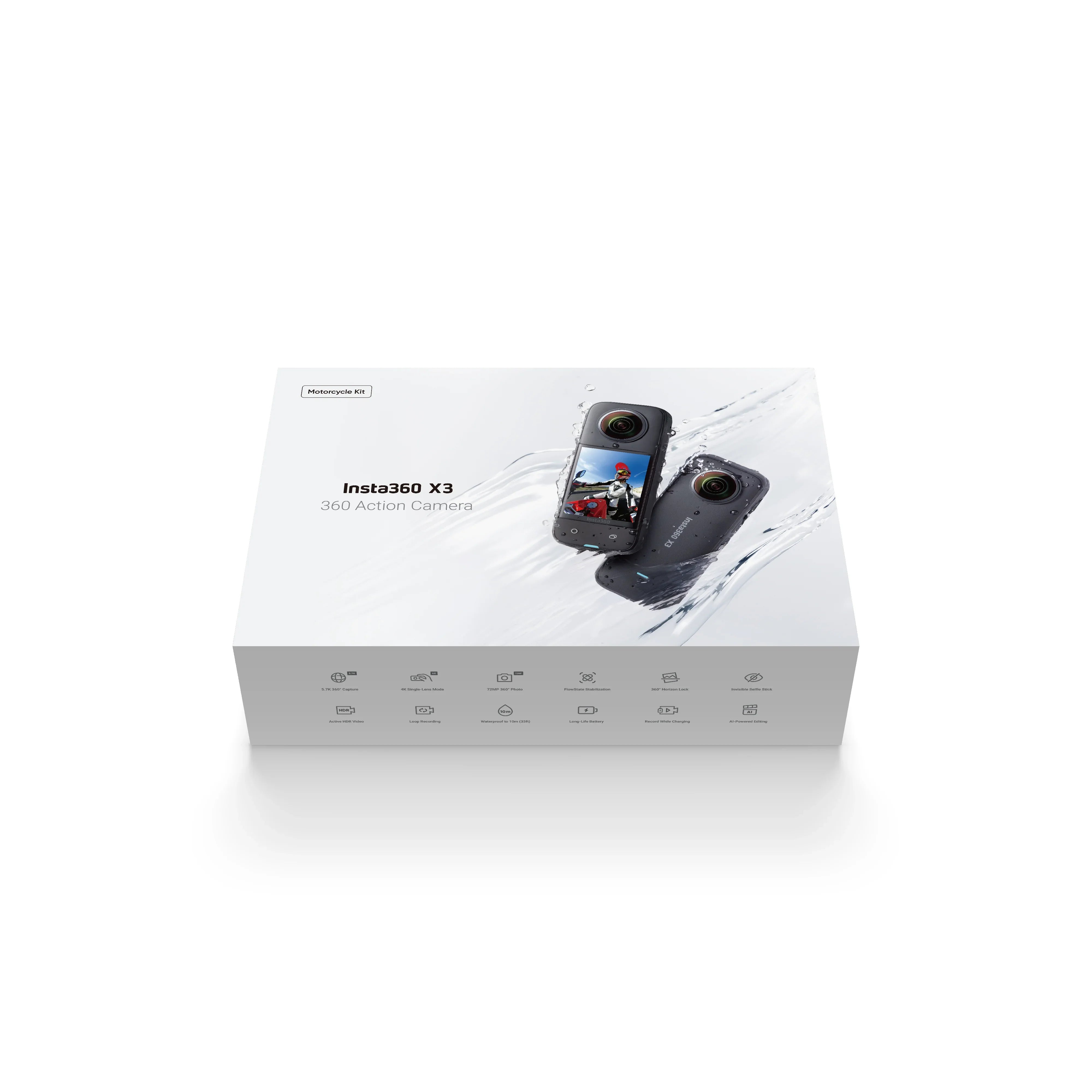 Insta360 X3 Motorcycle Bundle