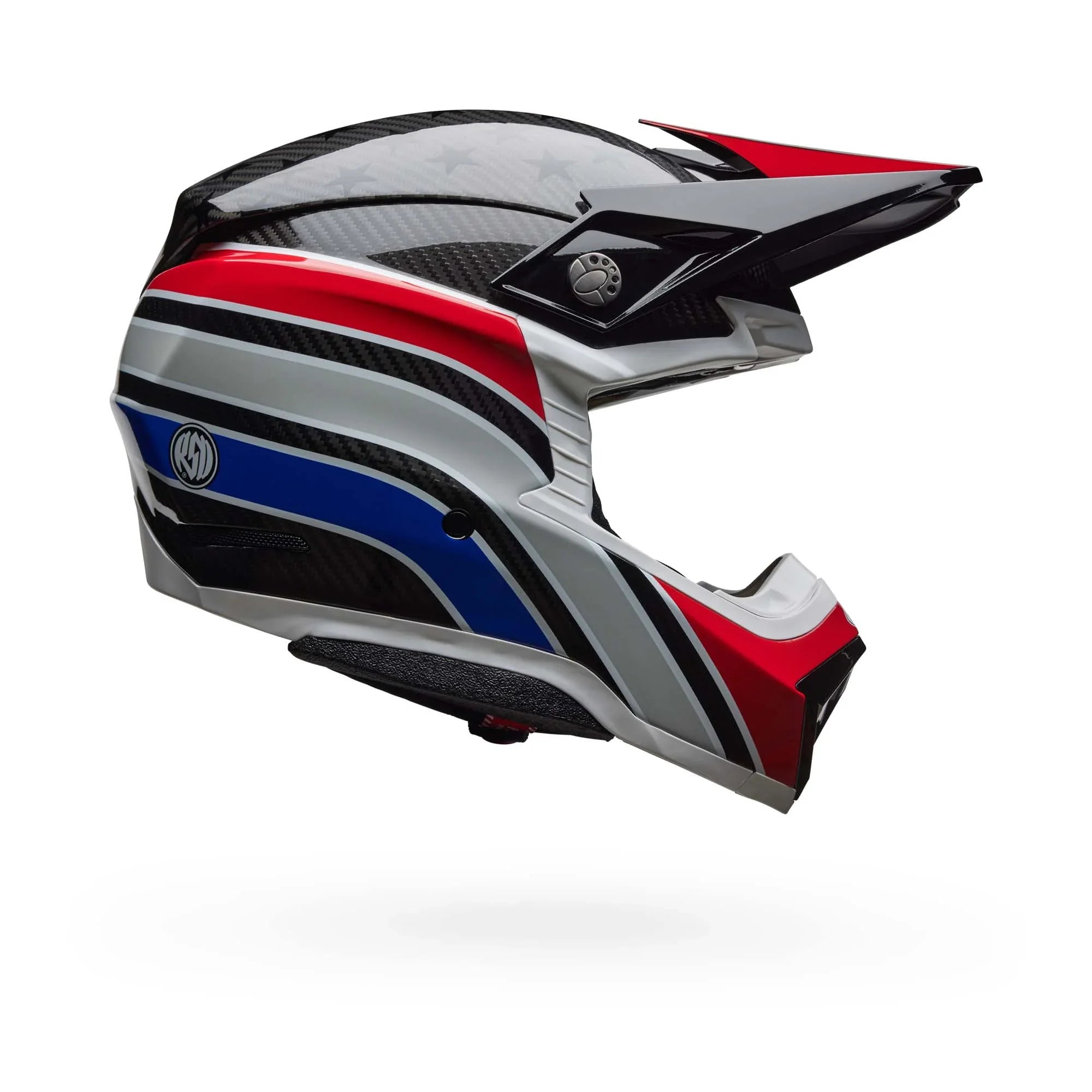 BELL PS MOTO-10 SPHR RSDOLDGLRY RED BLUE
