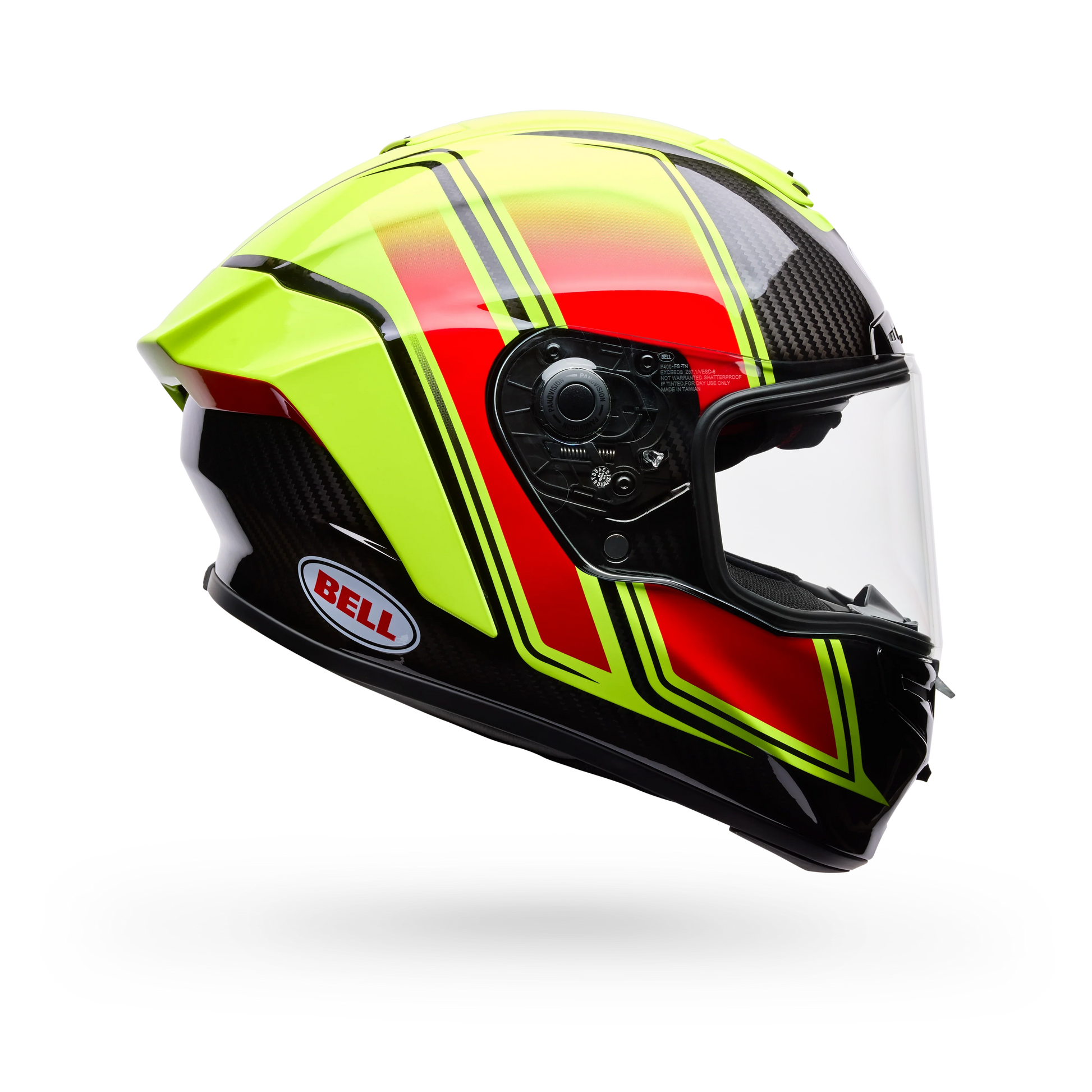 BELL PS RACESTAR DLX FLEX GRID YELLOW