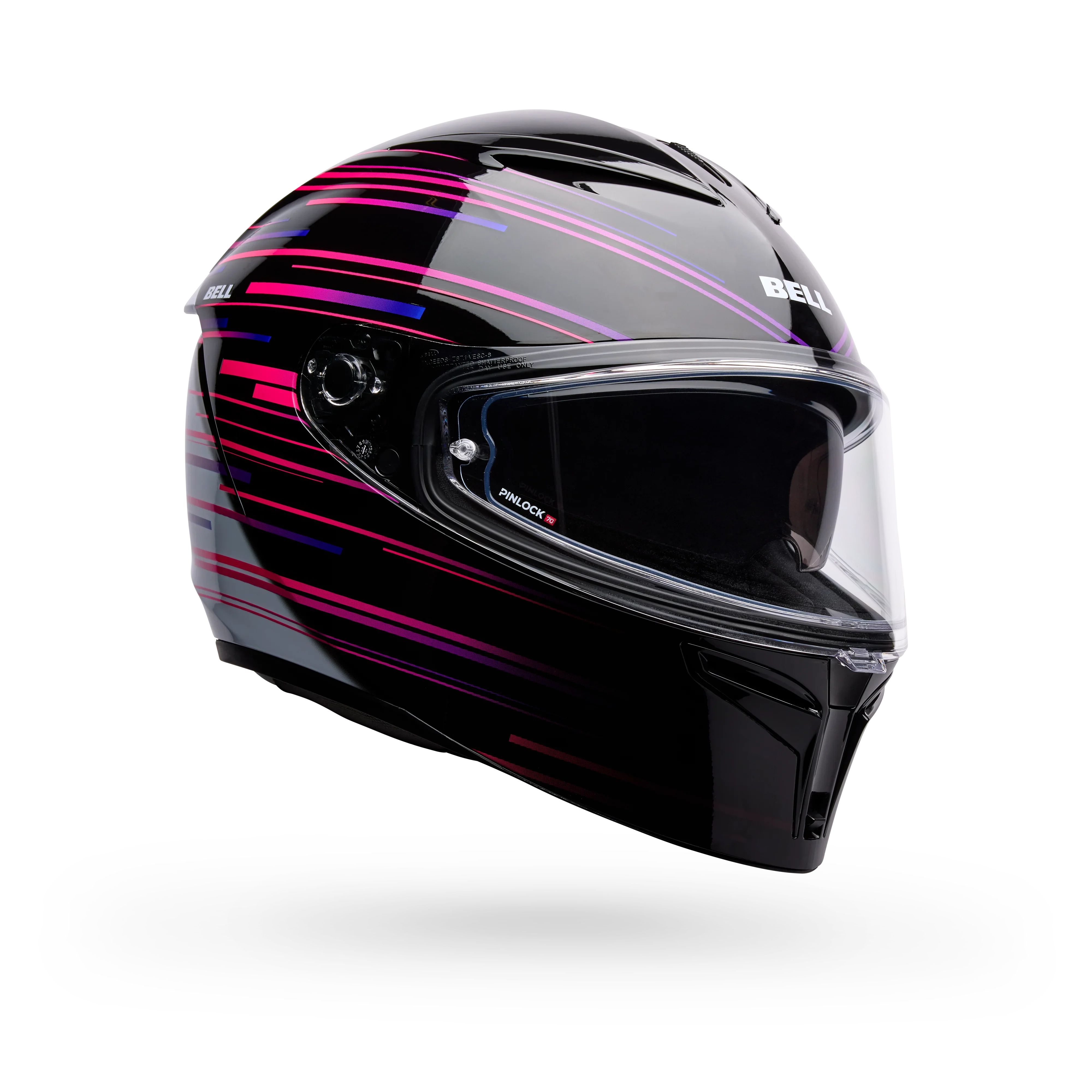 BELL PS LITHIUM VELO/PURPLE BLACK PURPLE