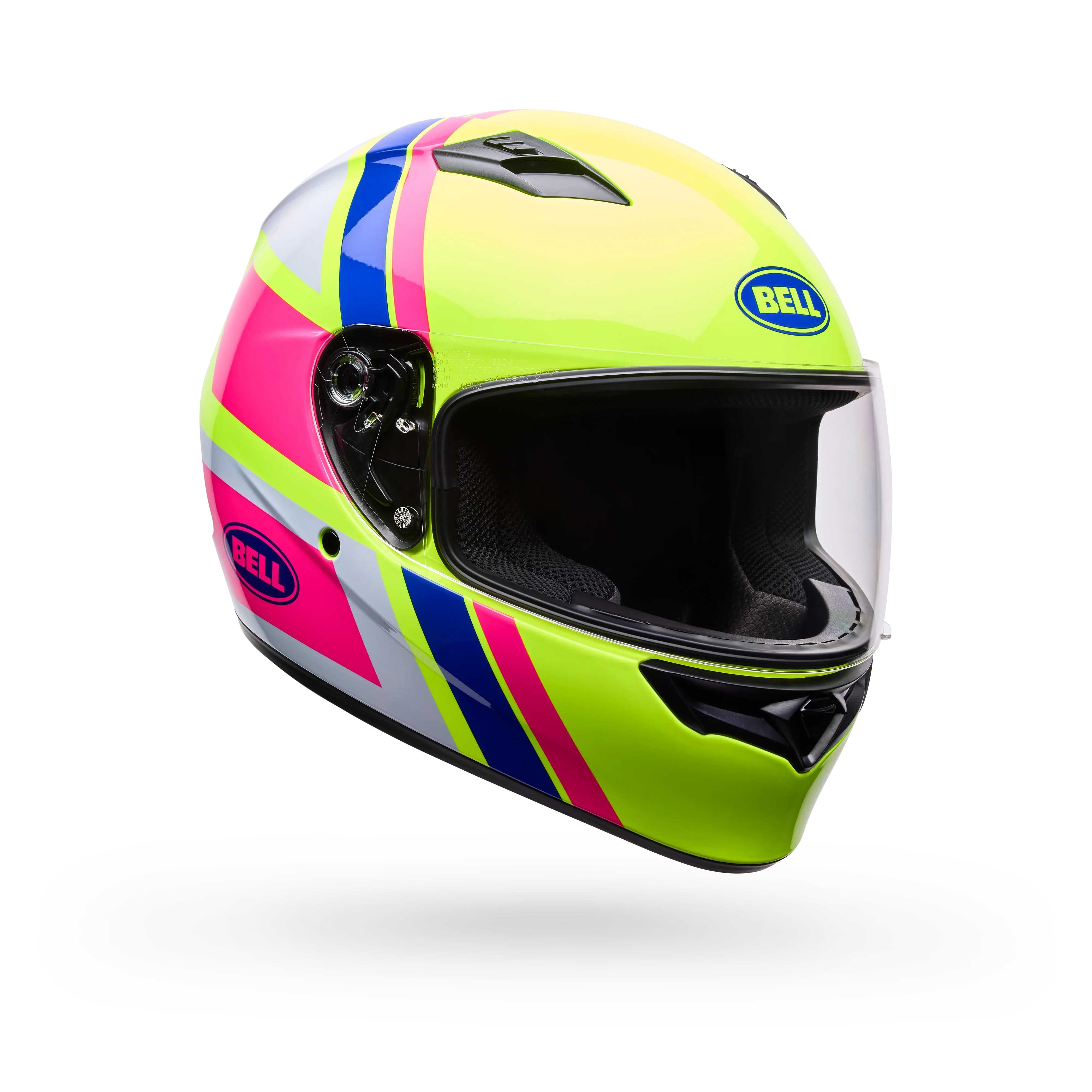 BELL PS QUALIFIER CHASM/PINK YELLOW PINK