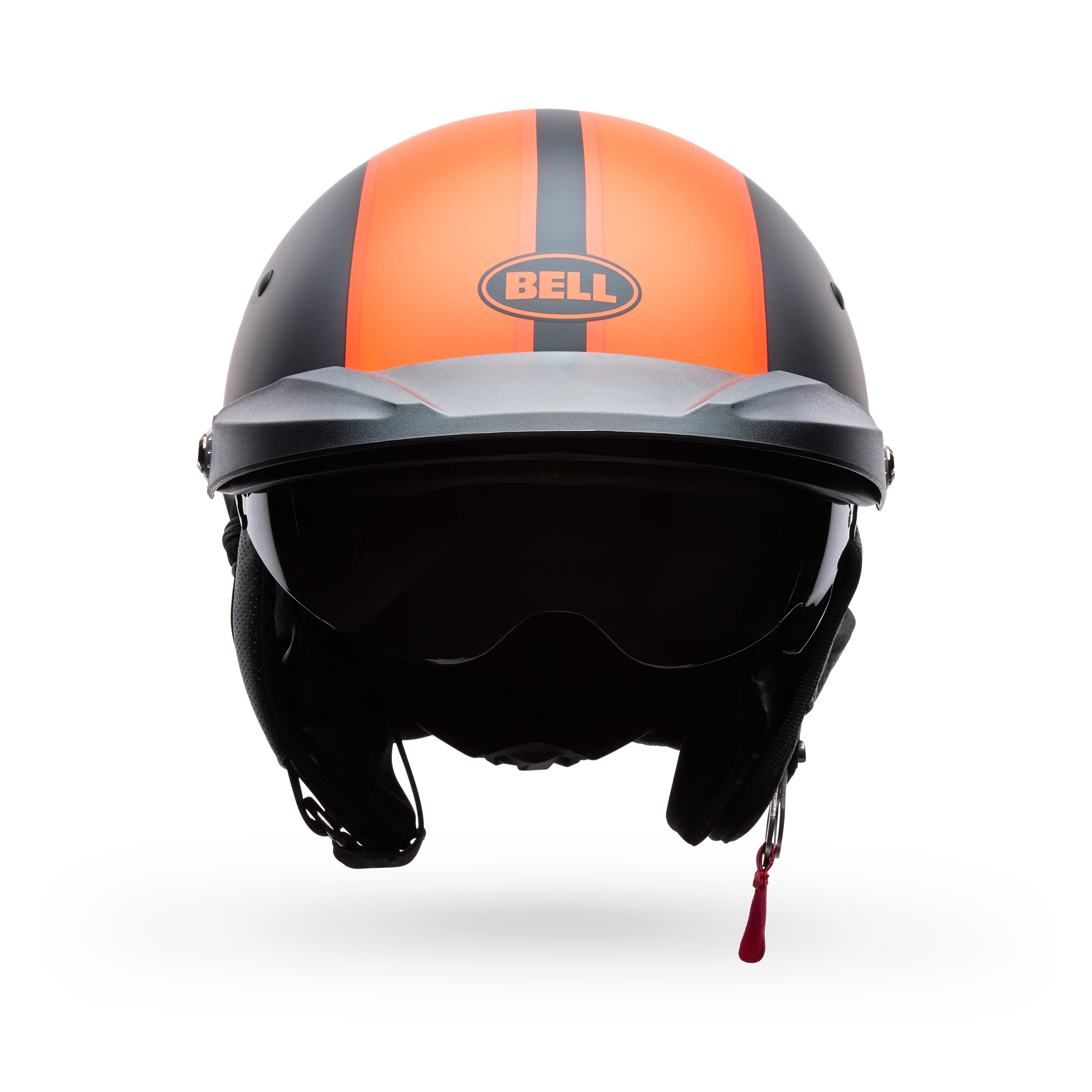 BELL PS PITBOSS PIN/ORANGE MATTE BLACK ORANGE