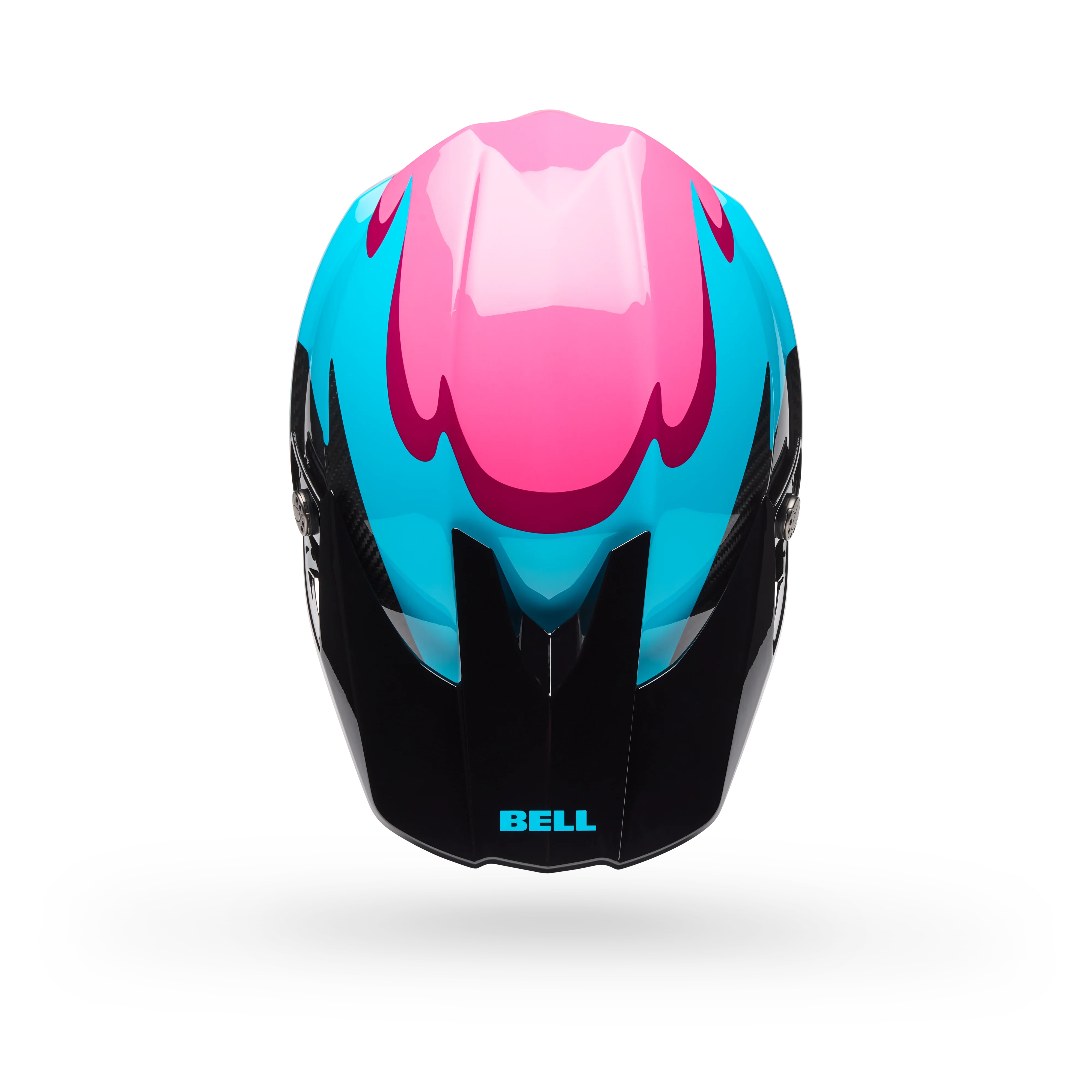 BELL PS MOTO-10 SPHR FLUID GN/PINK GREEN PINK