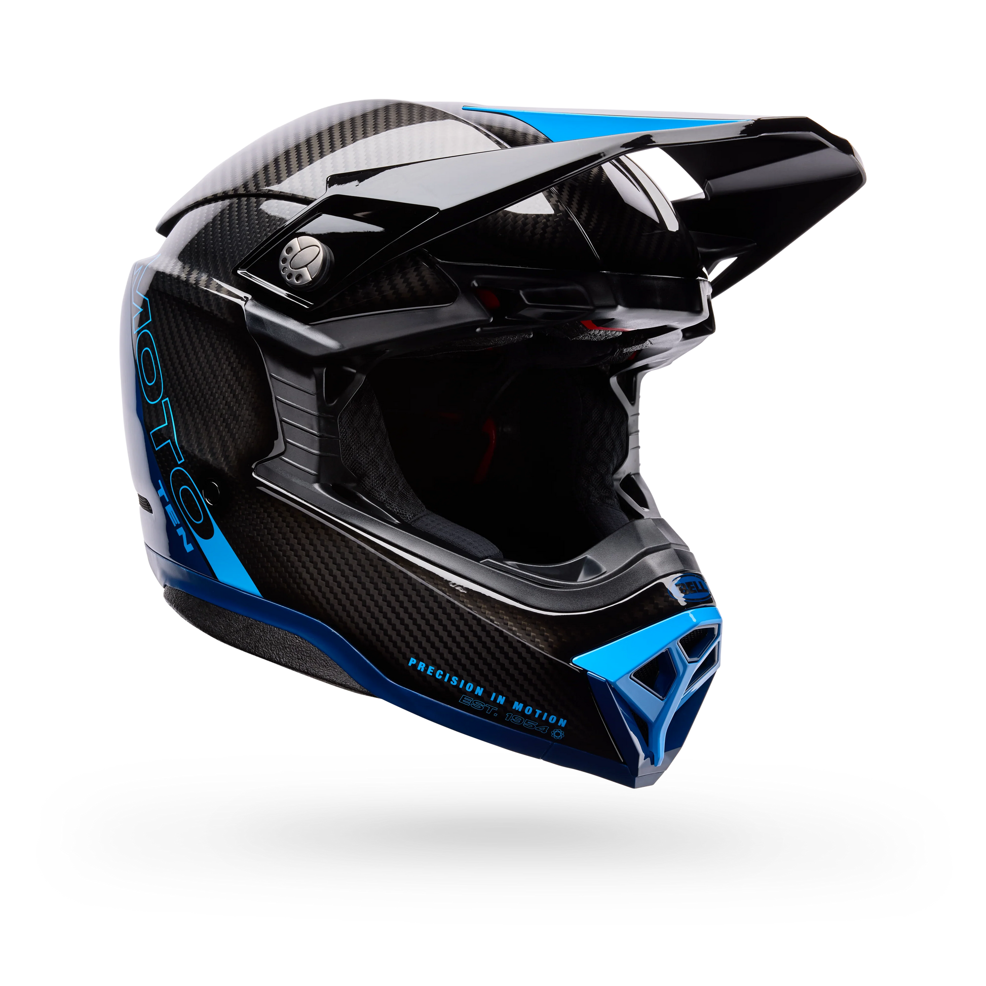 BELL PS MOTO-10 SPHR STRIKE BLUE