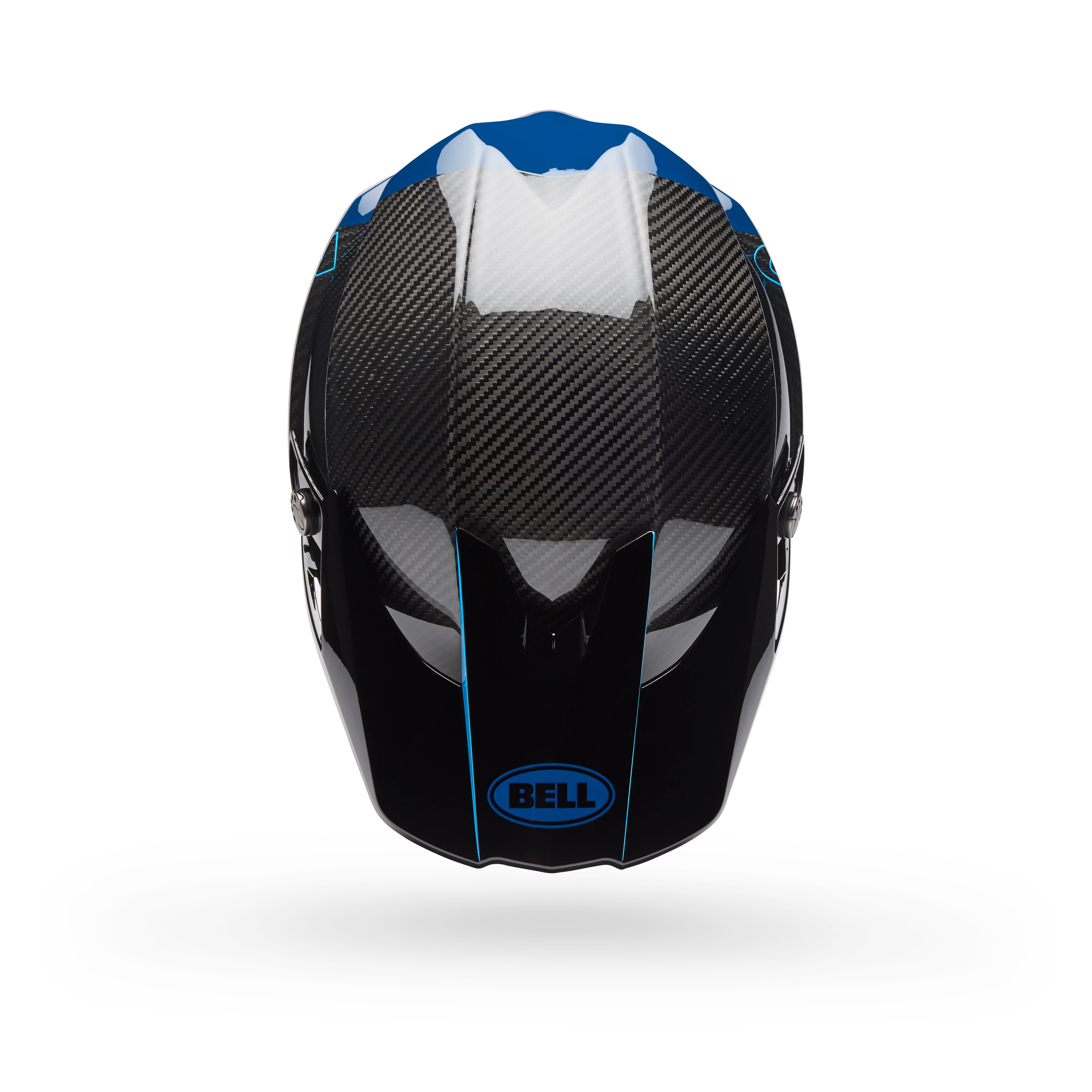 BELL PS MOTO-10 SPHR STRIKE BLUE