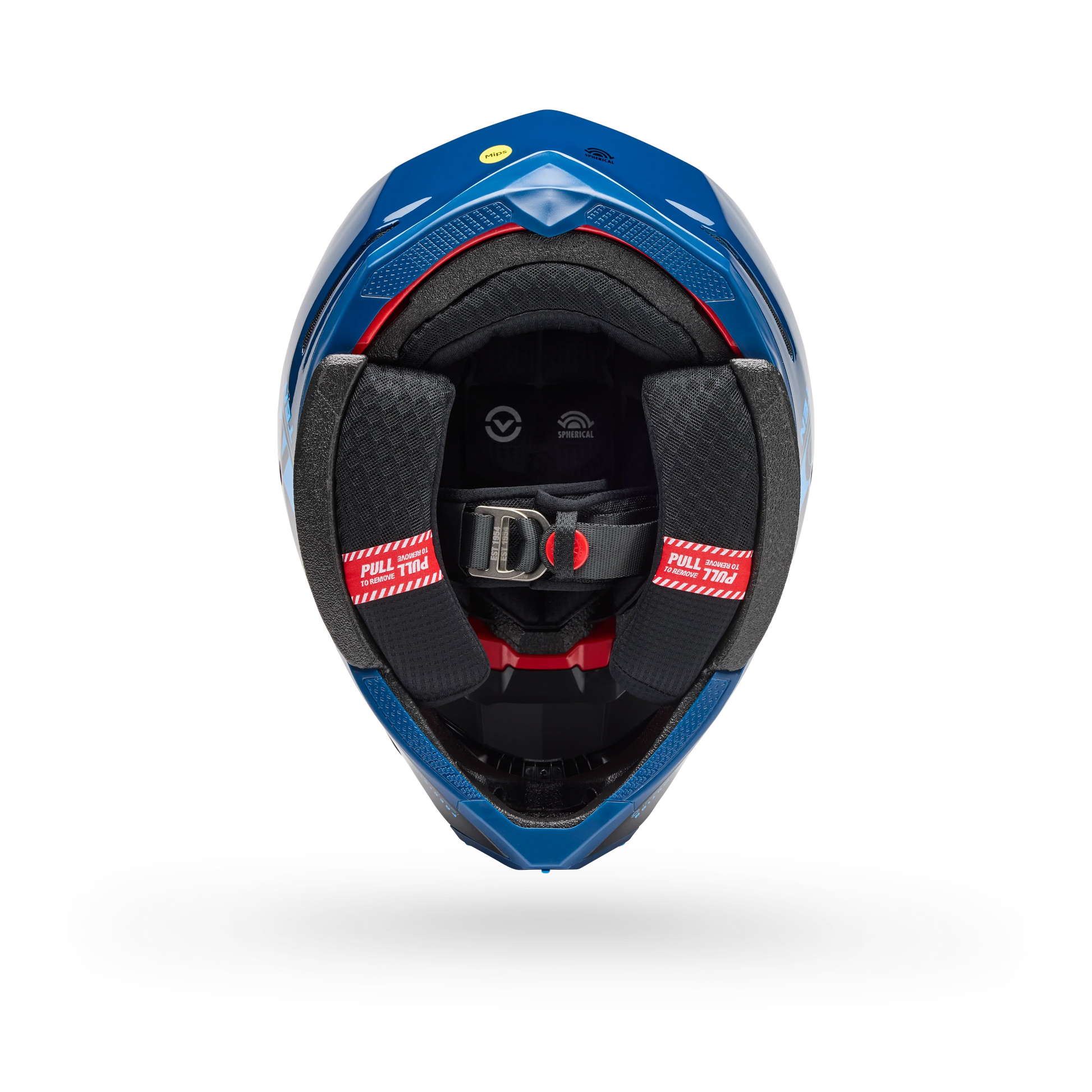 BELL PS MOTO-10 SPHR STRIKE BLUE