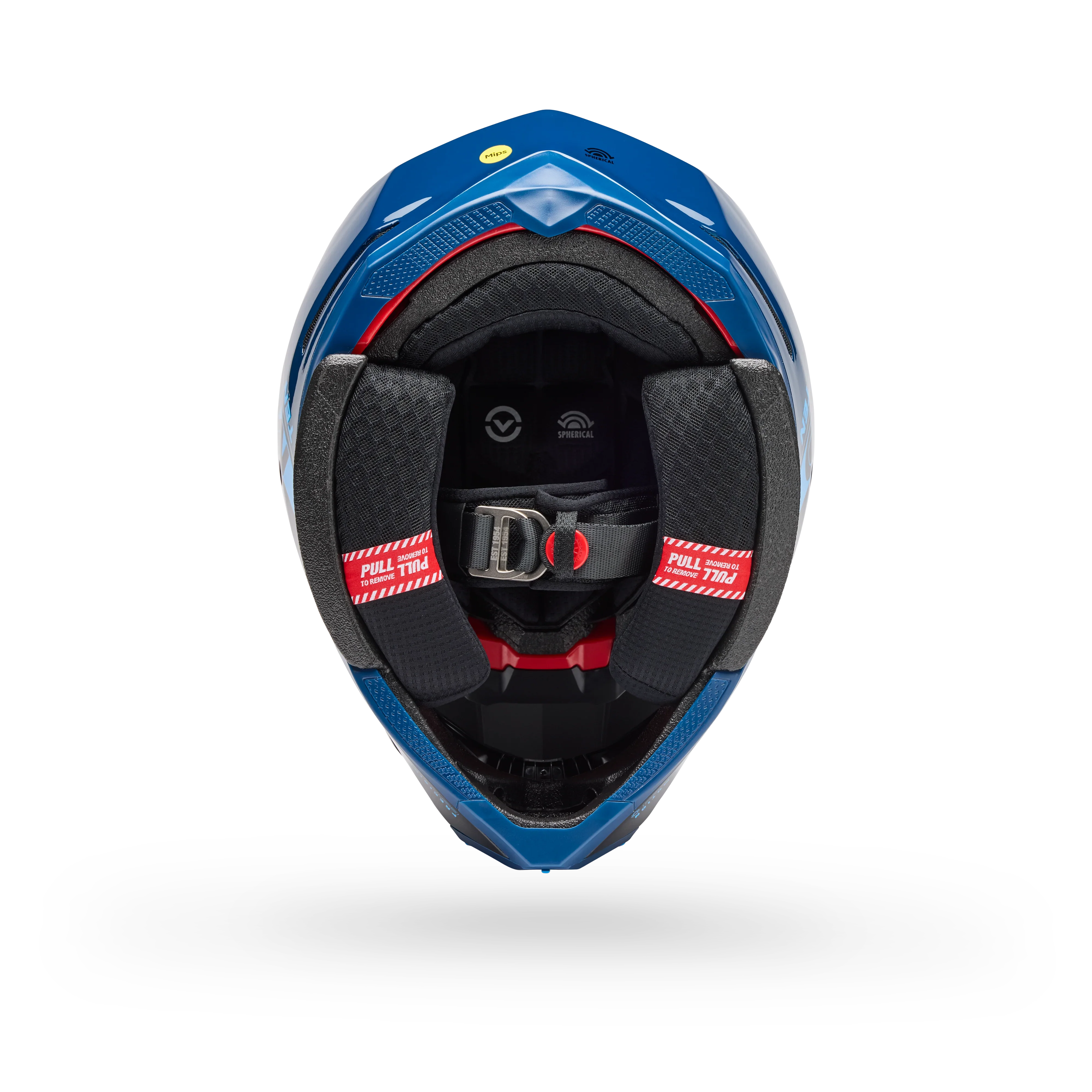 BELL PS MOTO-10 SPHR STRIKE BLUE