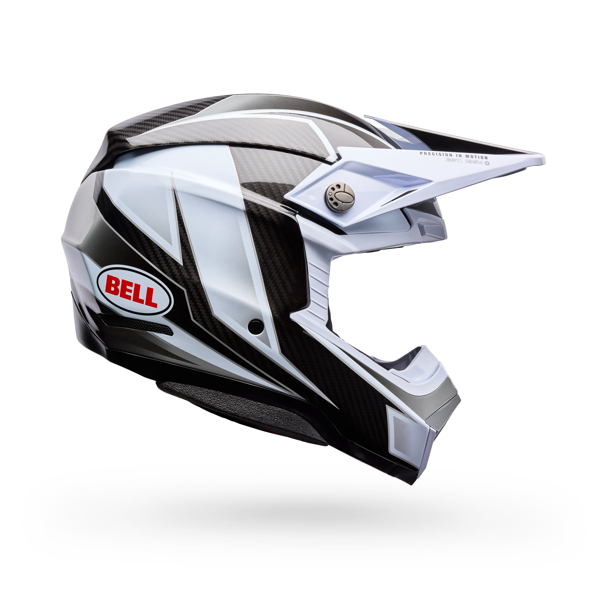 BELL PS MOTO-10 SPHR GRID/BLACK/GRAY WHITE BLACK GRAY
