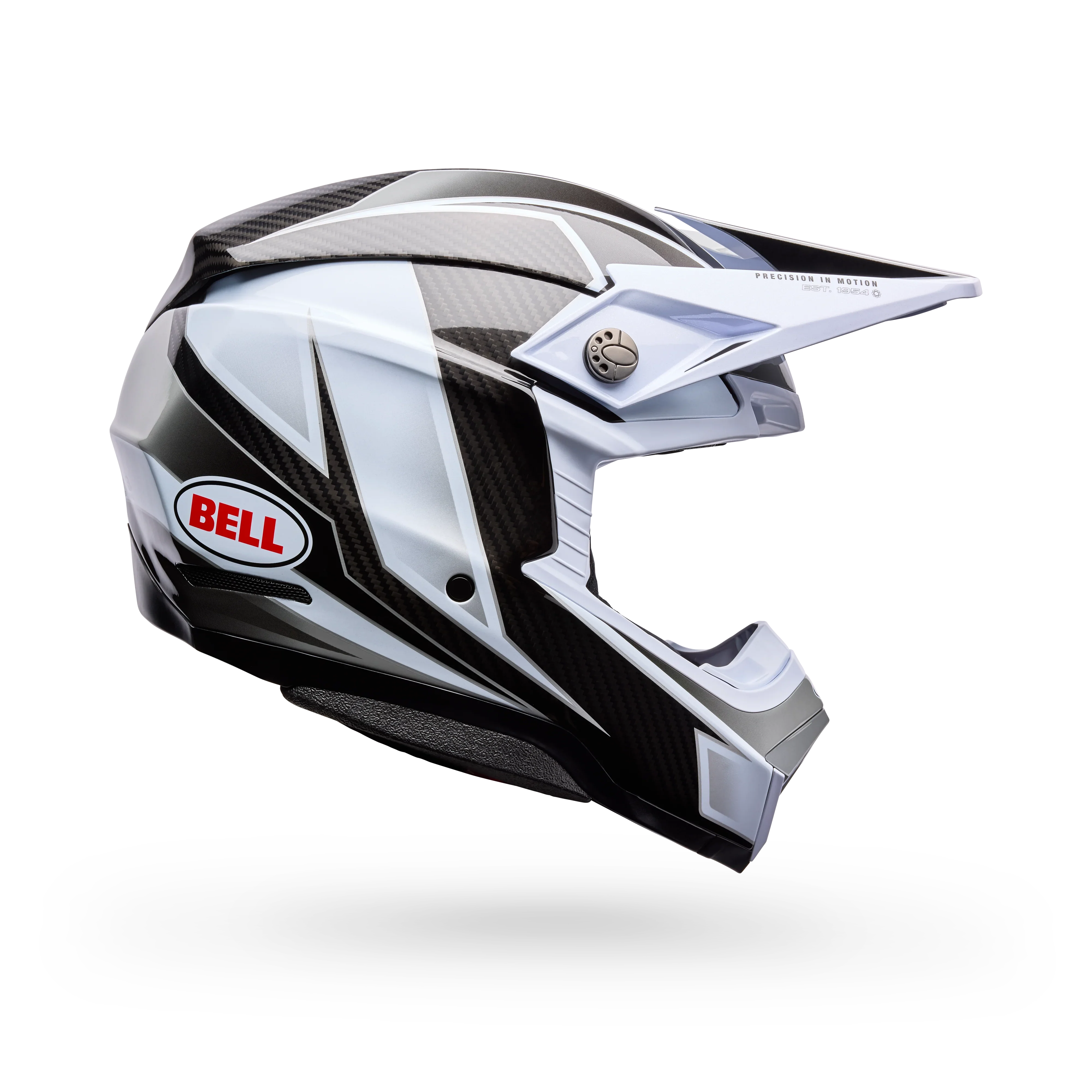 BELL PS MOTO-10 SPHR GRID/BLACK/GRAY WHITE BLACK GRAY