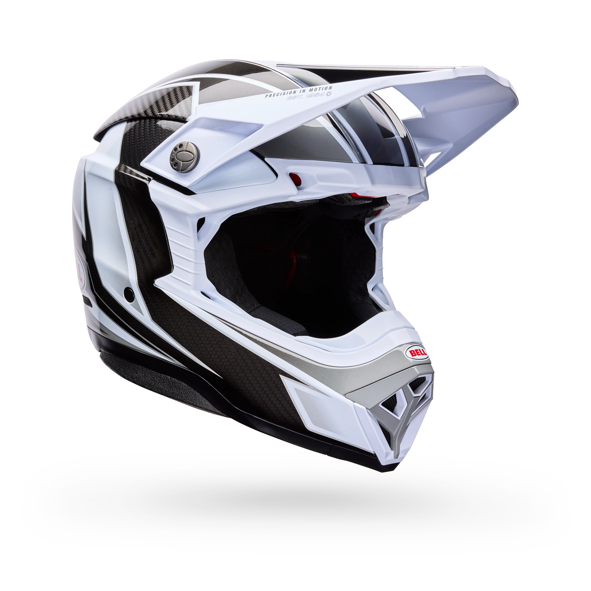 BELL PS MOTO-10 SPHR GRID/BLACK/GRAY WHITE BLACK GRAY