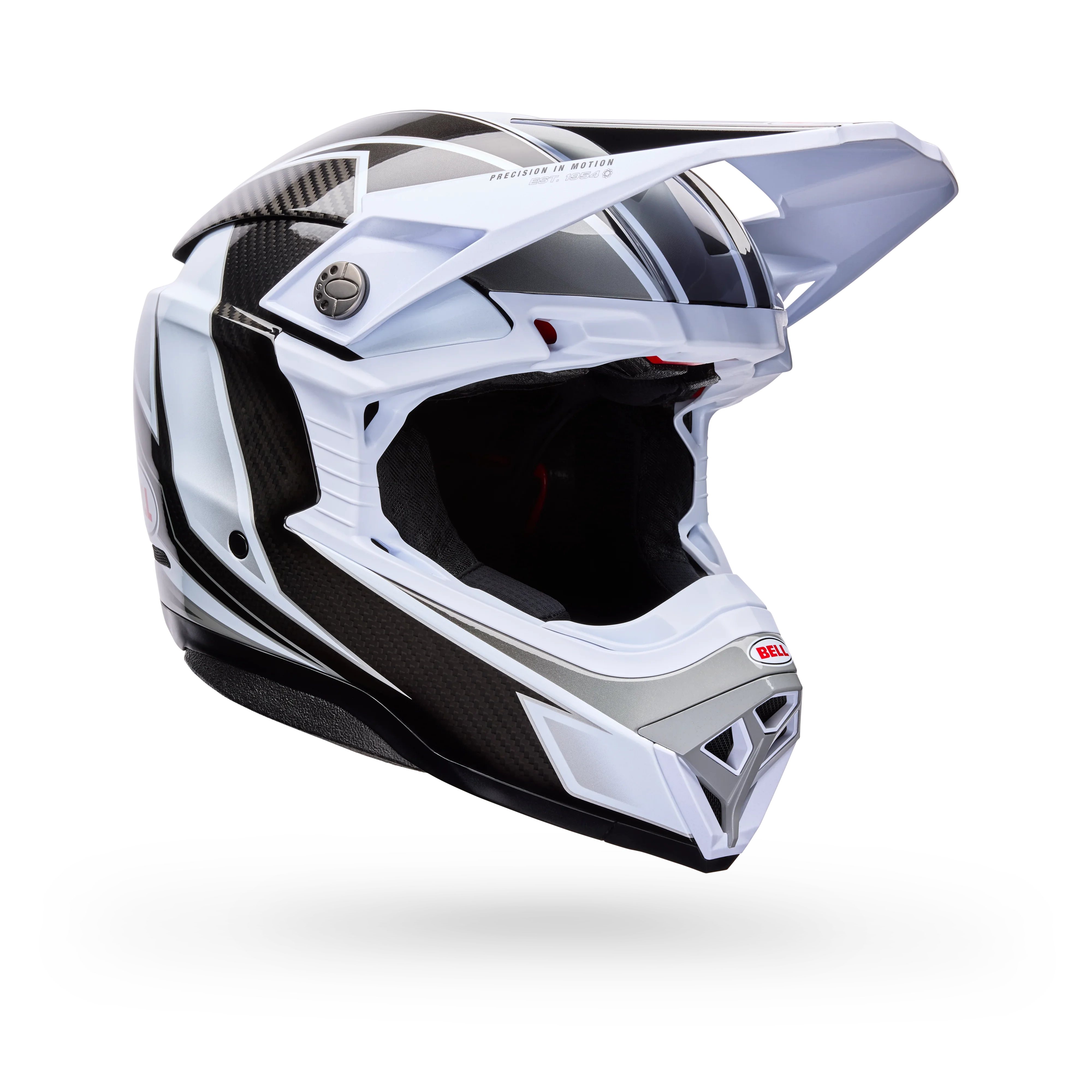BELL PS MOTO-10 SPHR GRID/BLACK/GRAY WHITE BLACK GRAY