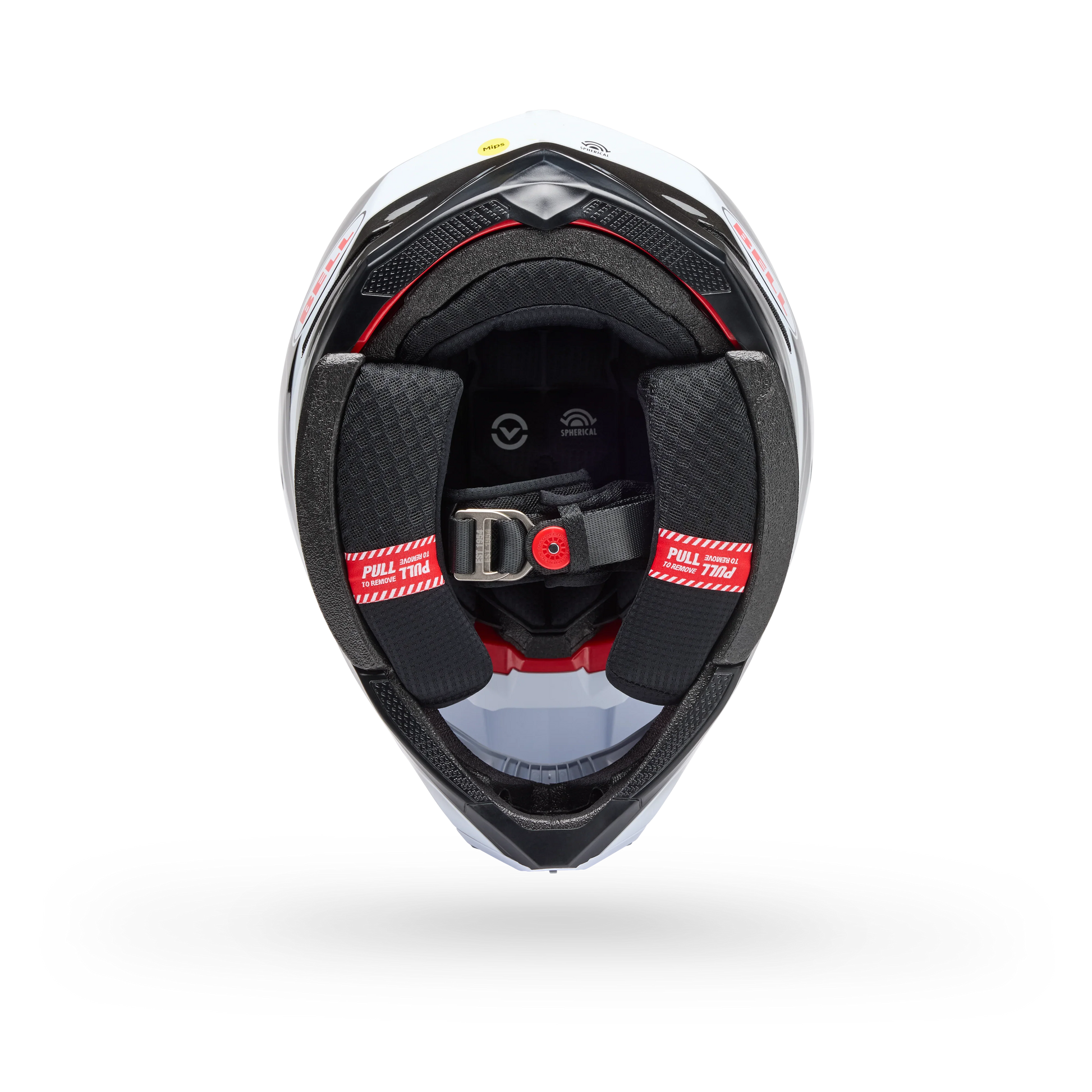 BELL PS MOTO-10 SPHR GRID/BLACK/GRAY WHITE BLACK GRAY