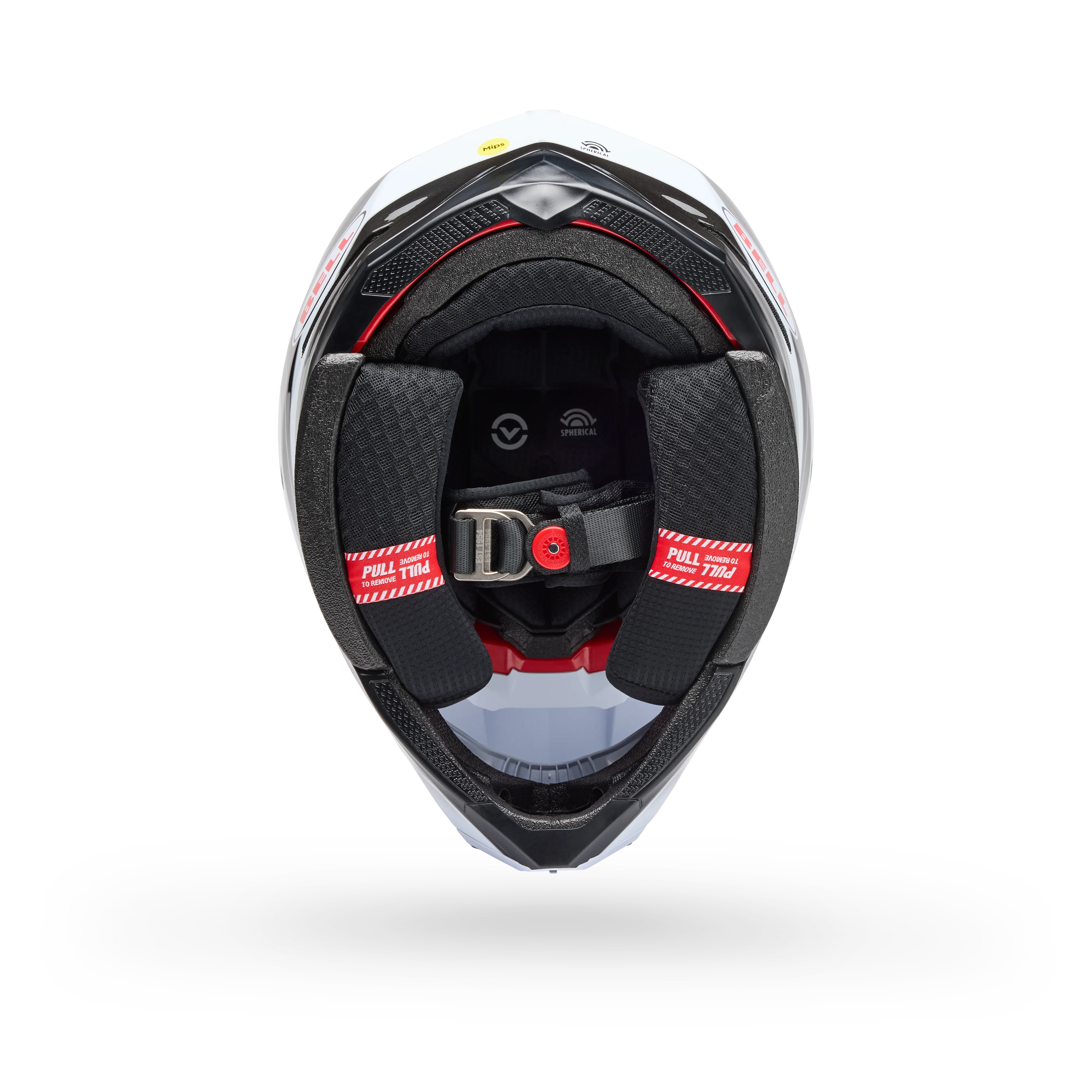 BELL PS MOTO-10 SPHR GRID/BLACK/GRAY WHITE BLACK GRAY