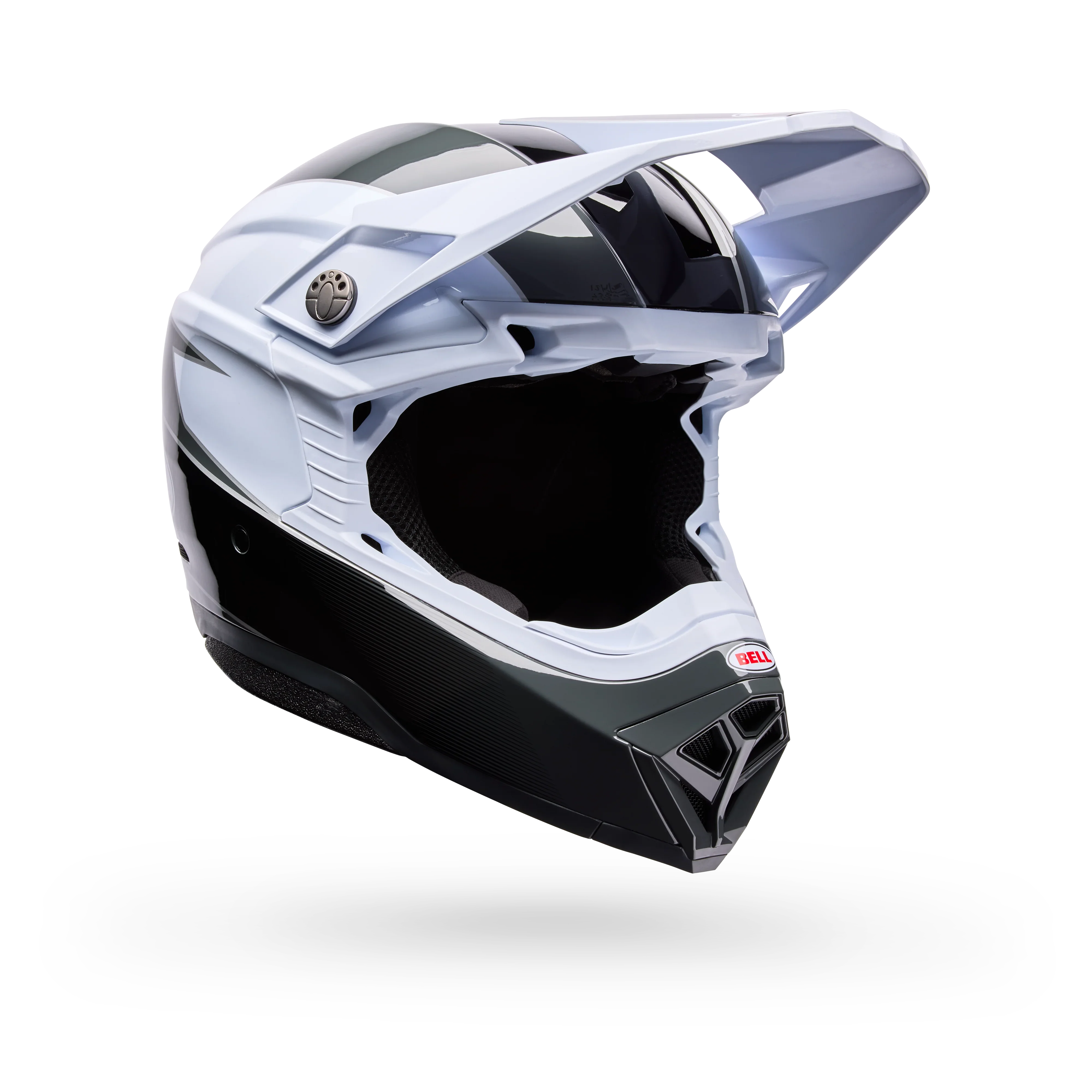 BELL PS MOTO-10 MIPS FALCON/BLACK WHITE BLACK