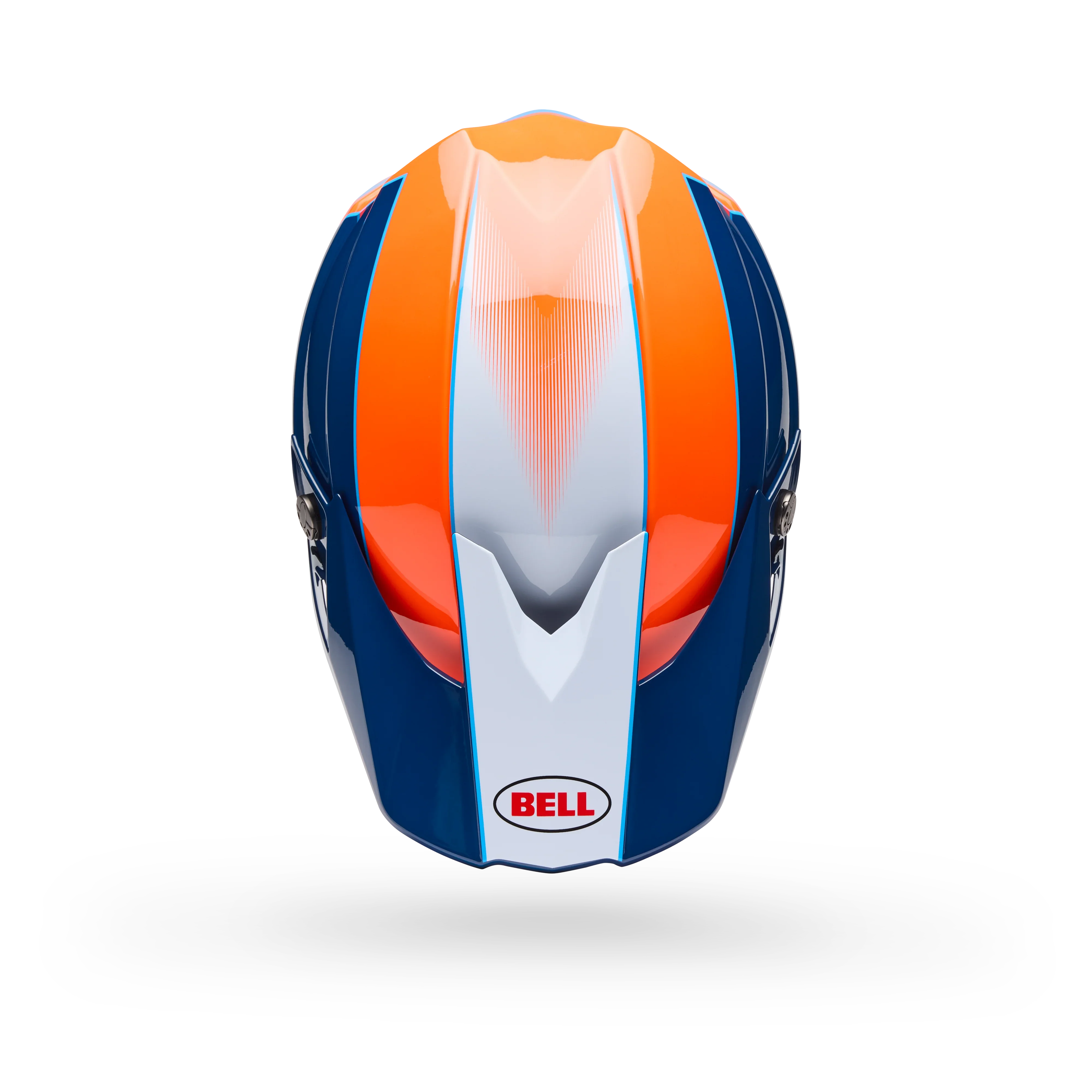 BELL PS MOTO-10 MIPS FALCON/BLUE ORANGE BLUE