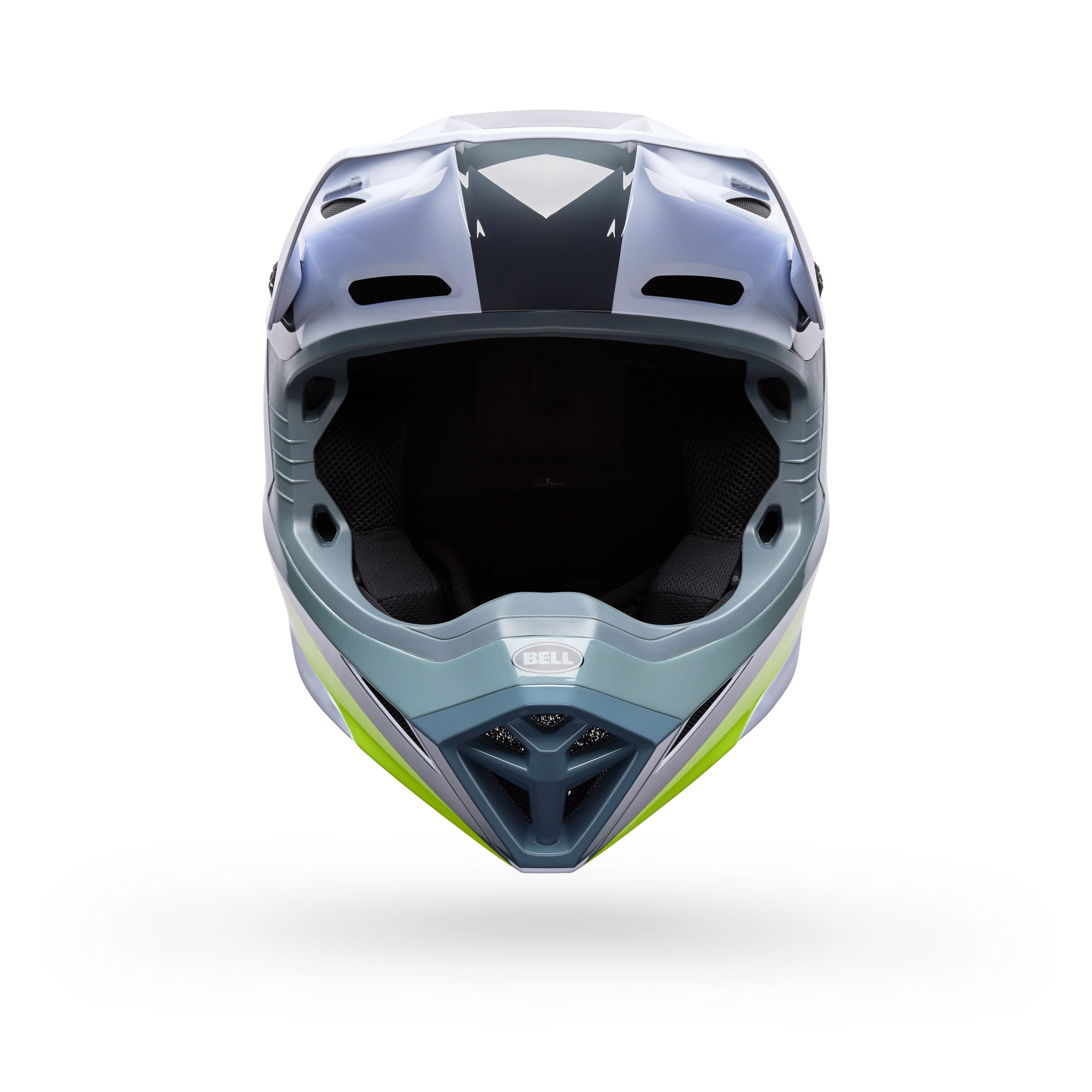 BELL PS MX-10 MIPS AVIATOR/GN WHITE GREEN