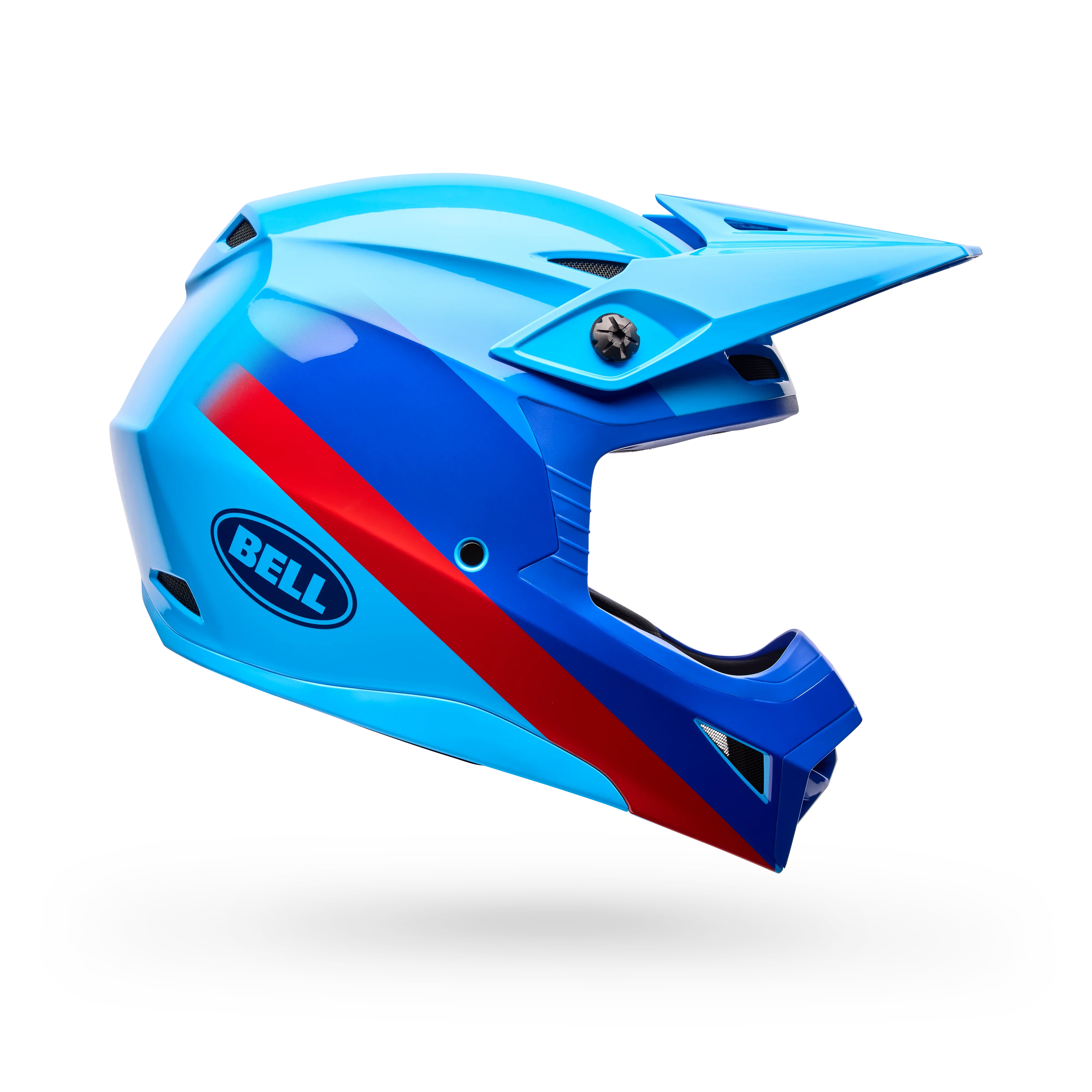 BELL PS MX-10 MIPS AVIATOR/RED BLUE RED