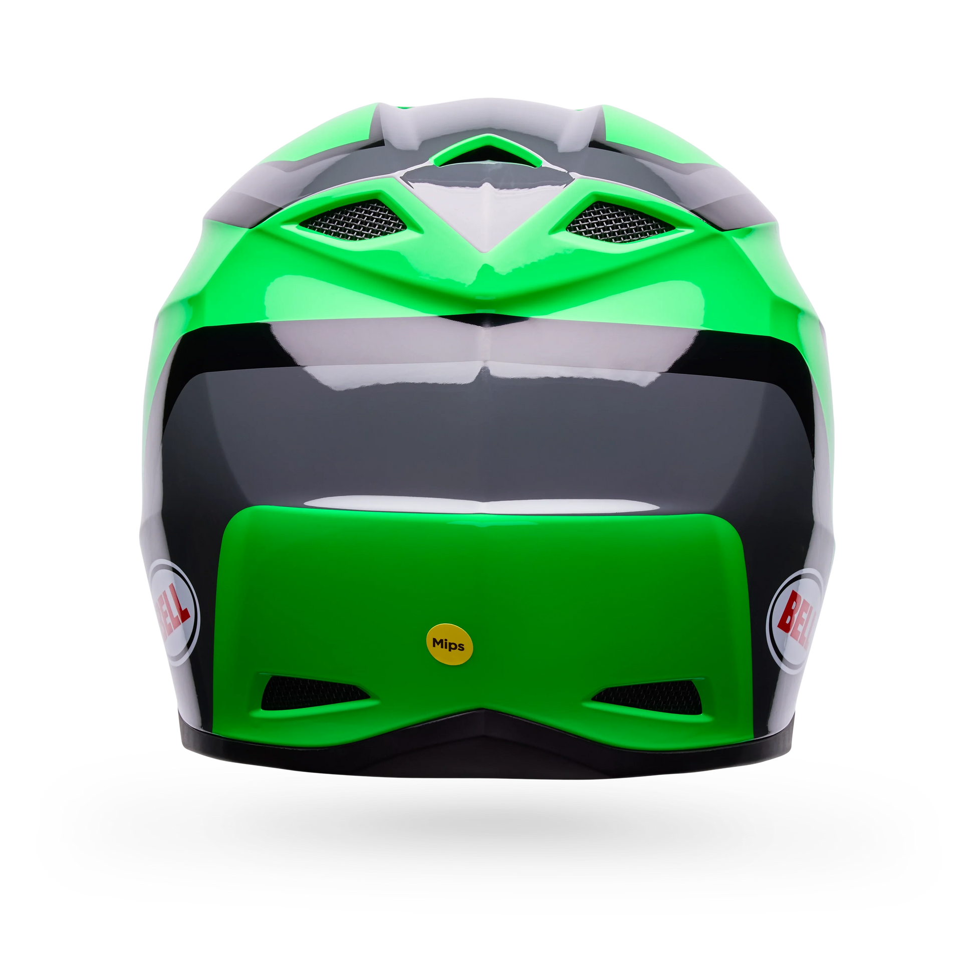 BELL PS MX-10 MIPS DYNO GN/GRAY GREEN GRAY