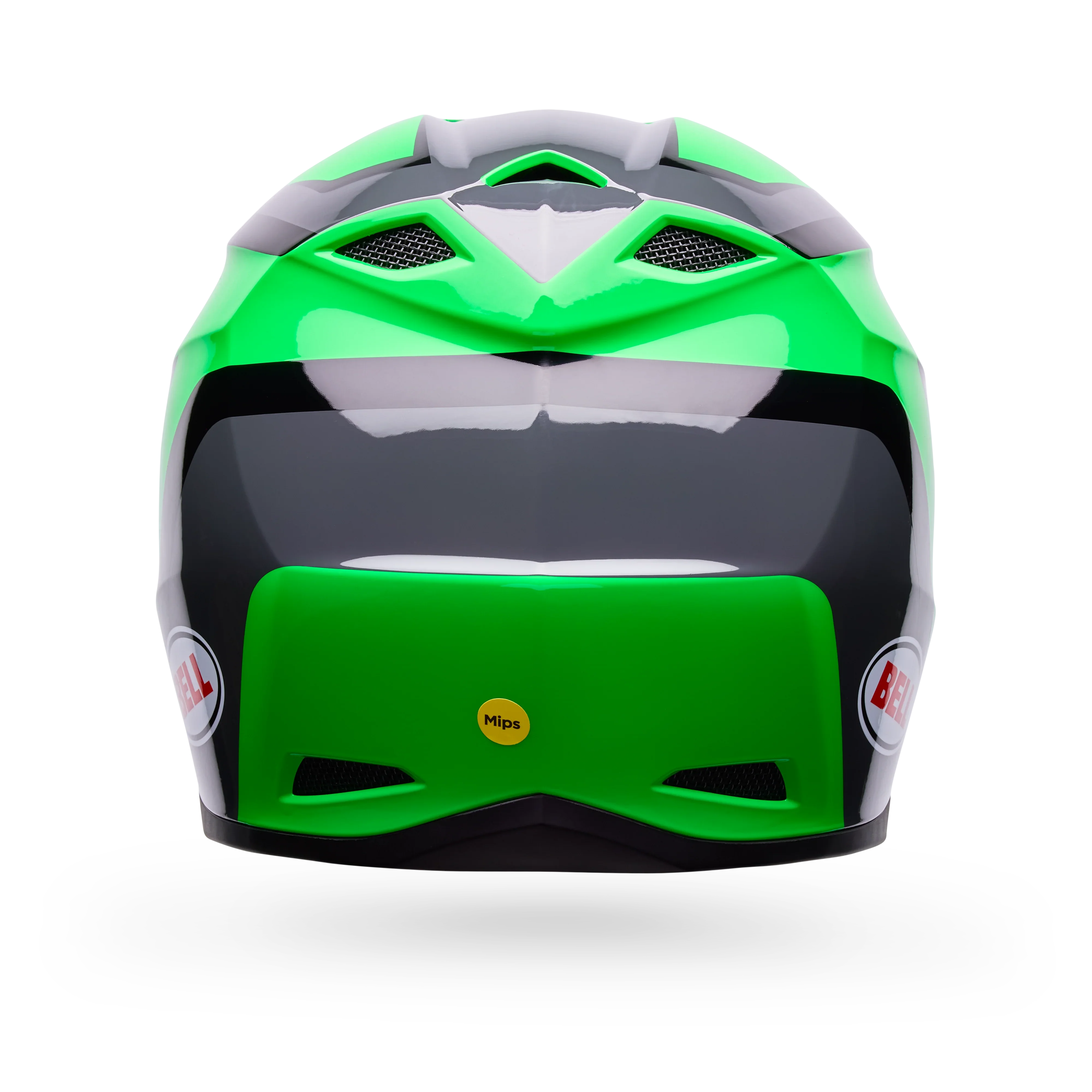 BELL PS MX-10 MIPS DYNO GN/GRAY GREEN GRAY