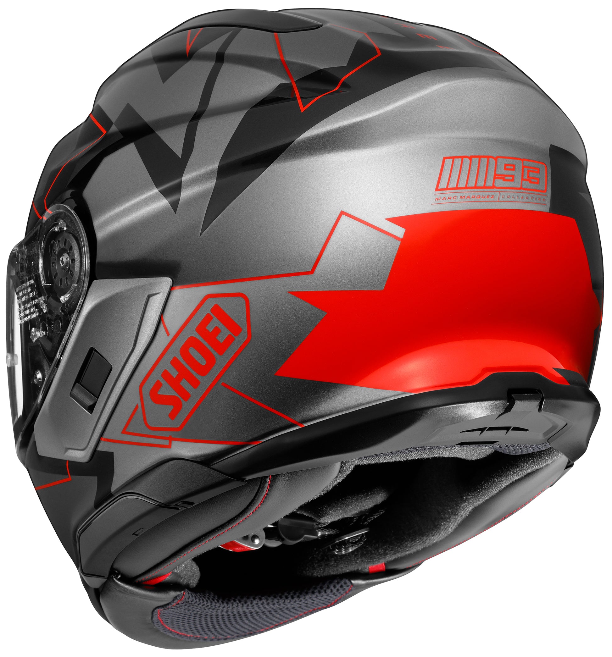 Shoei GT-Air 3 MM93 Grip Full Face Helmet - TC-1 - rear